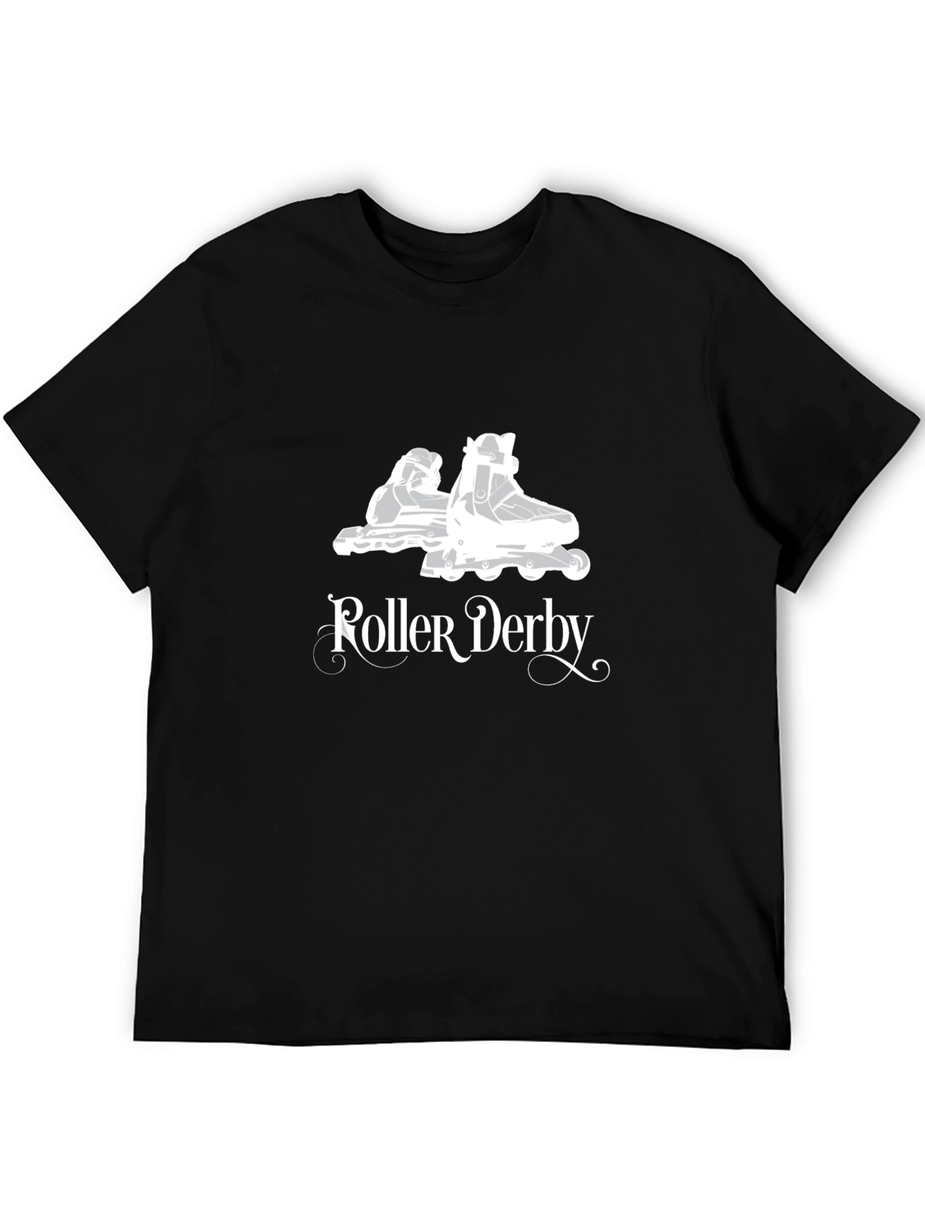 Roller Derby T-Shirt - Black Graphic Tee