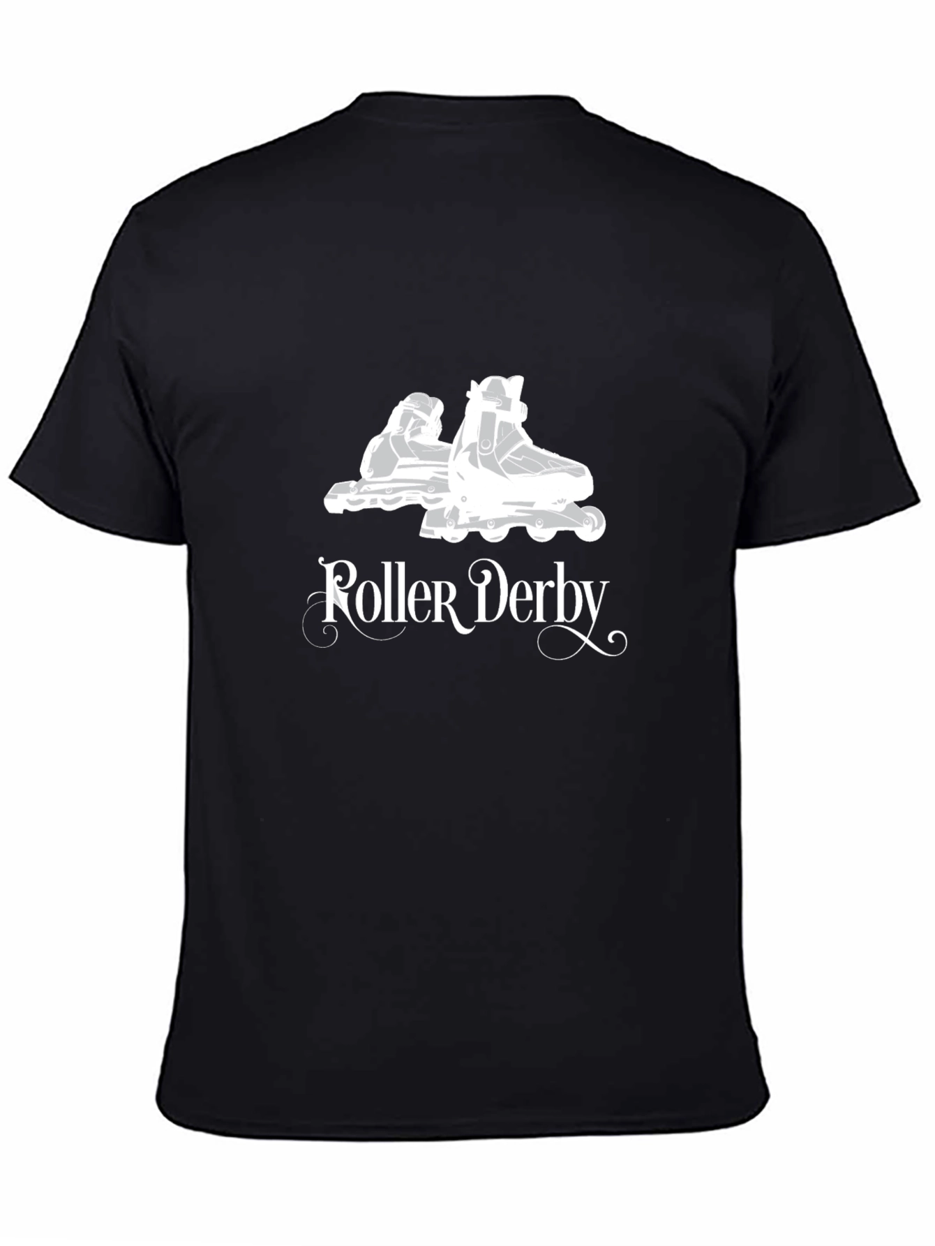 Roller Derby T-Shirt - Black Graphic Tee