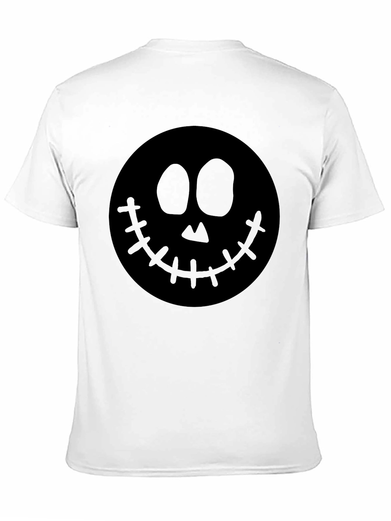 Spooky Smile Black Graphic Tee