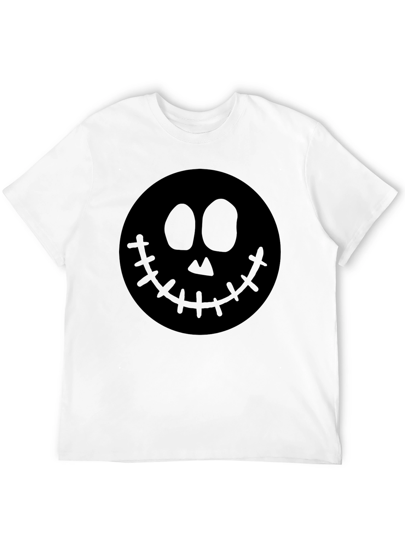 Spooky Smile Black Graphic Tee