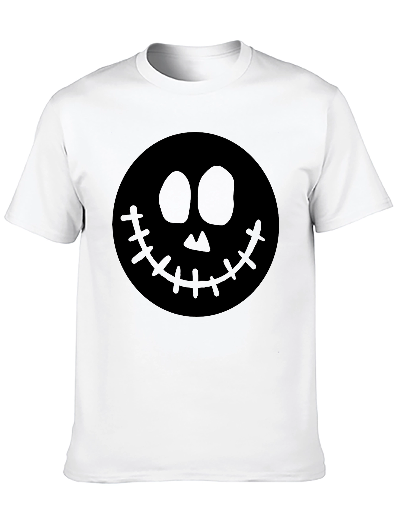 Spooky Smile Black Graphic Tee