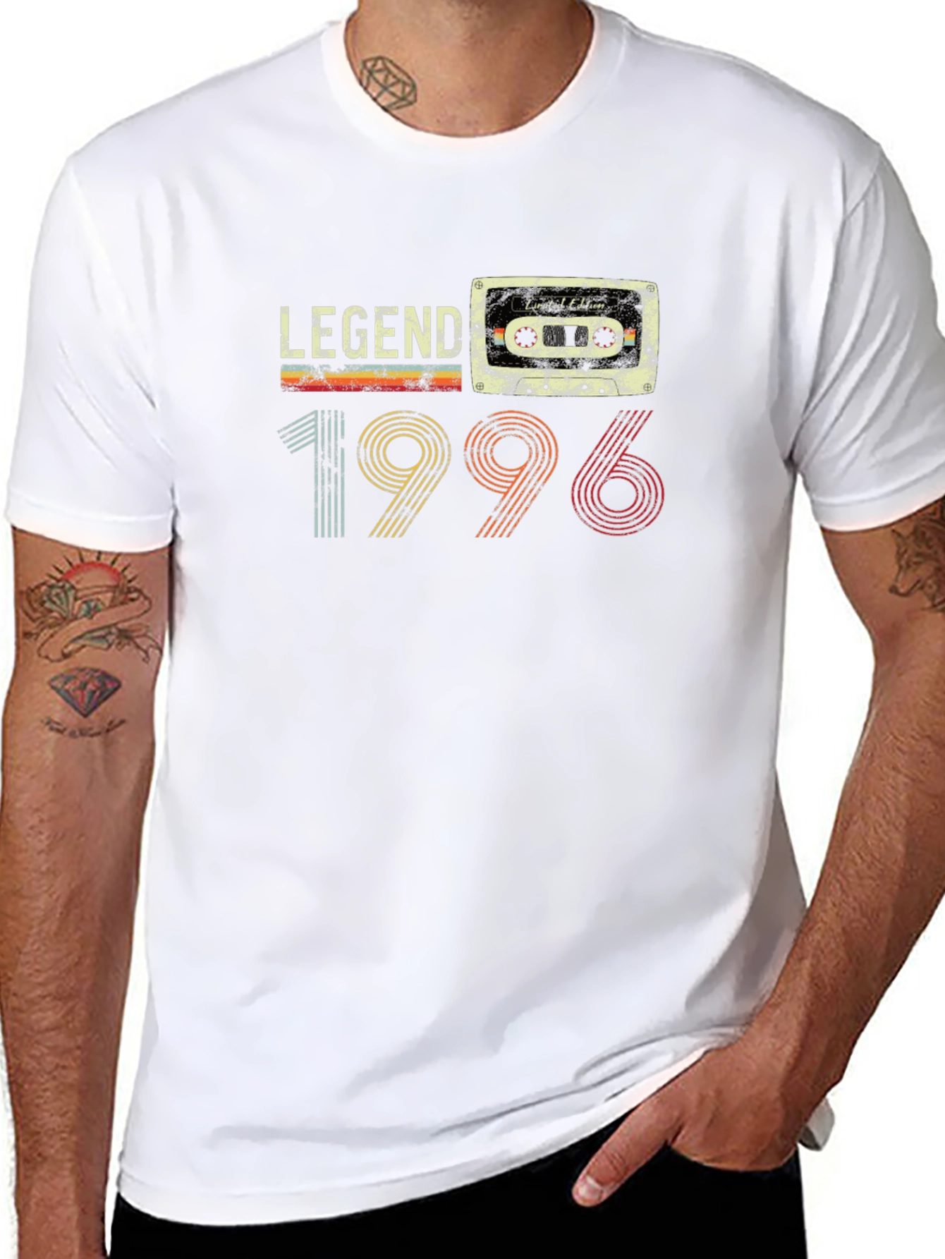 Legend 1996 Cassette Tape Graphic T-Shirt
