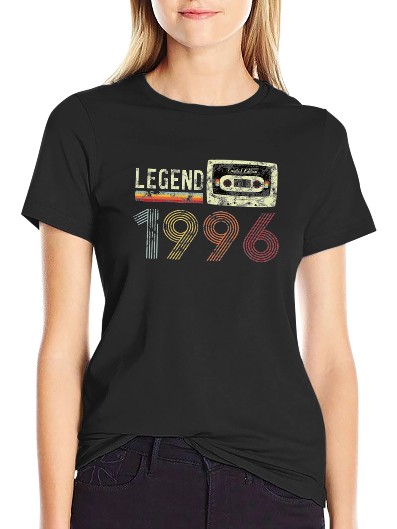 Legend 1996 Cassette Tape Graphic T-Shirt