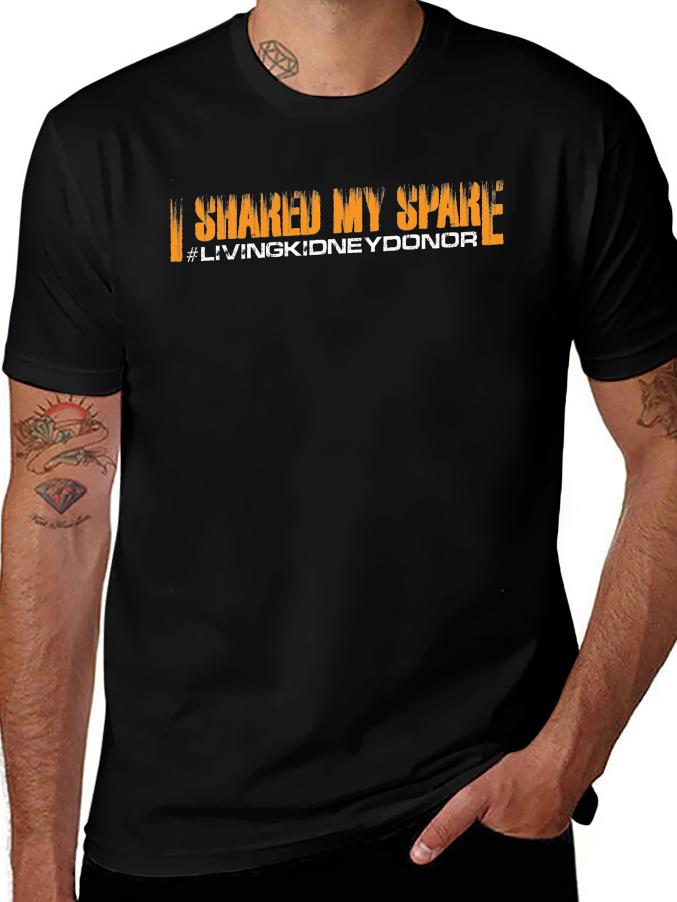 Shared My Spare Kidney Donor Awareness Tee
