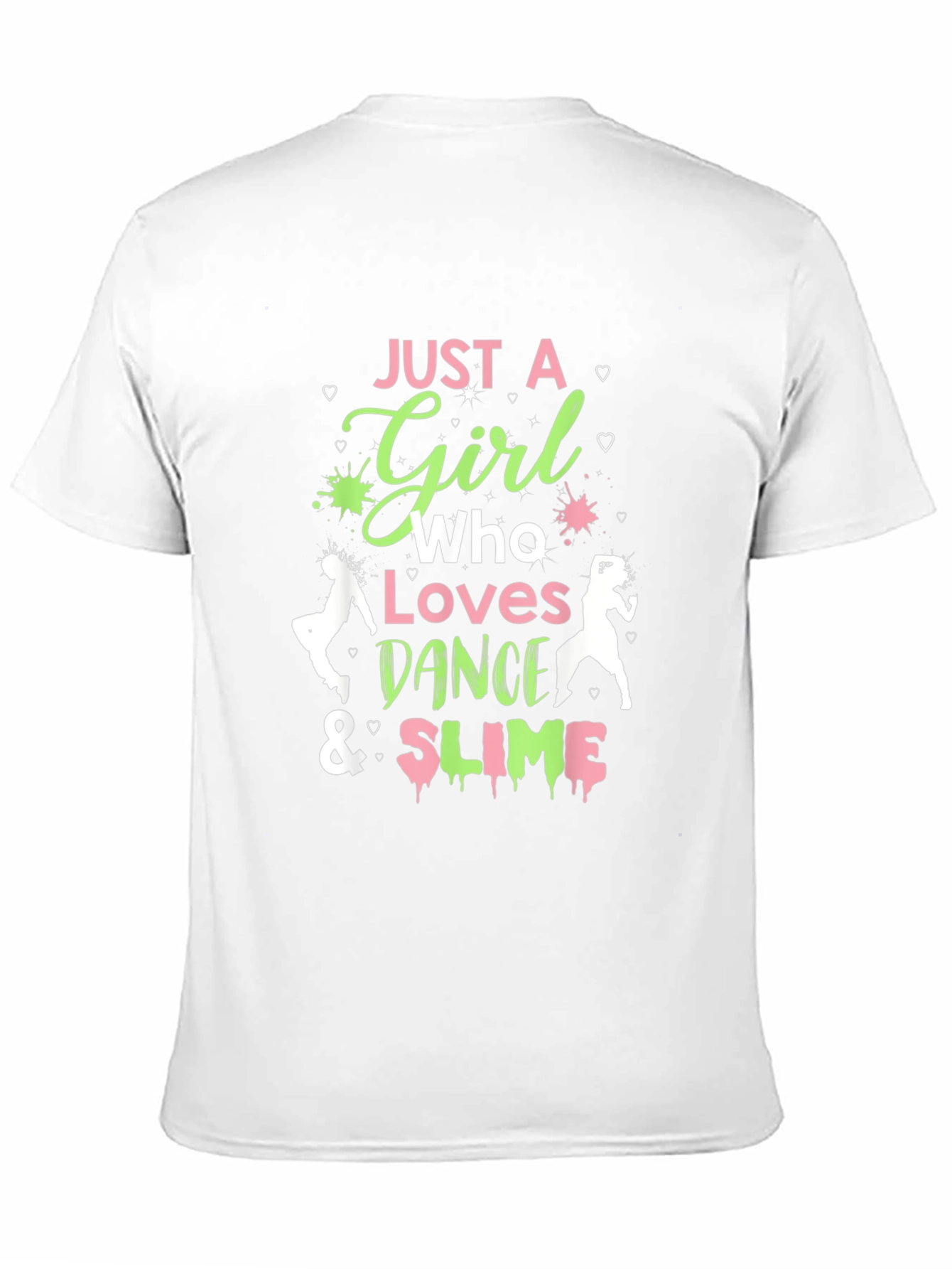 Girls Dance & Slime T-Shirt - Fun Graphic Tee