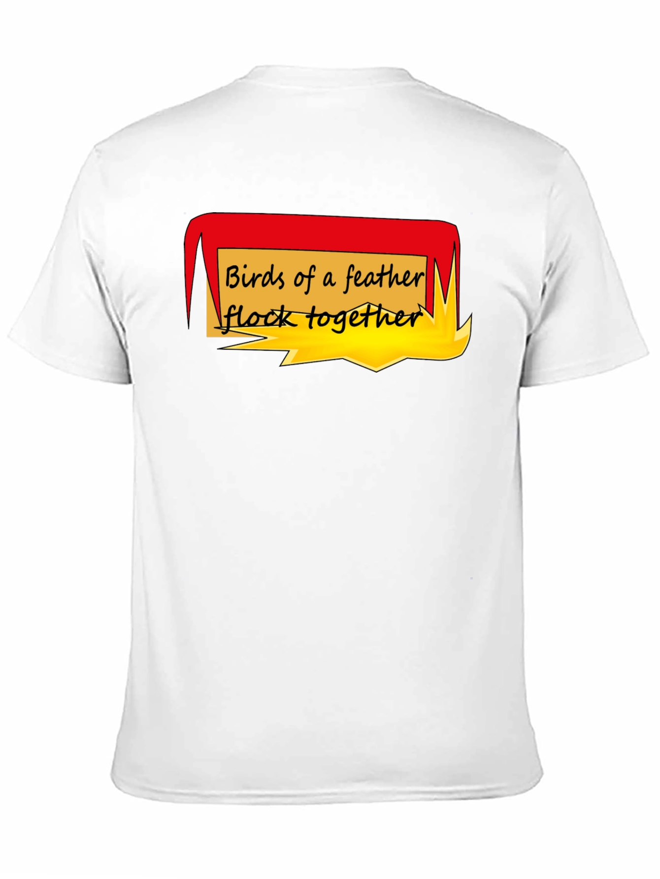 Birds of a Feather T-Shirt - Black Crew Neck
