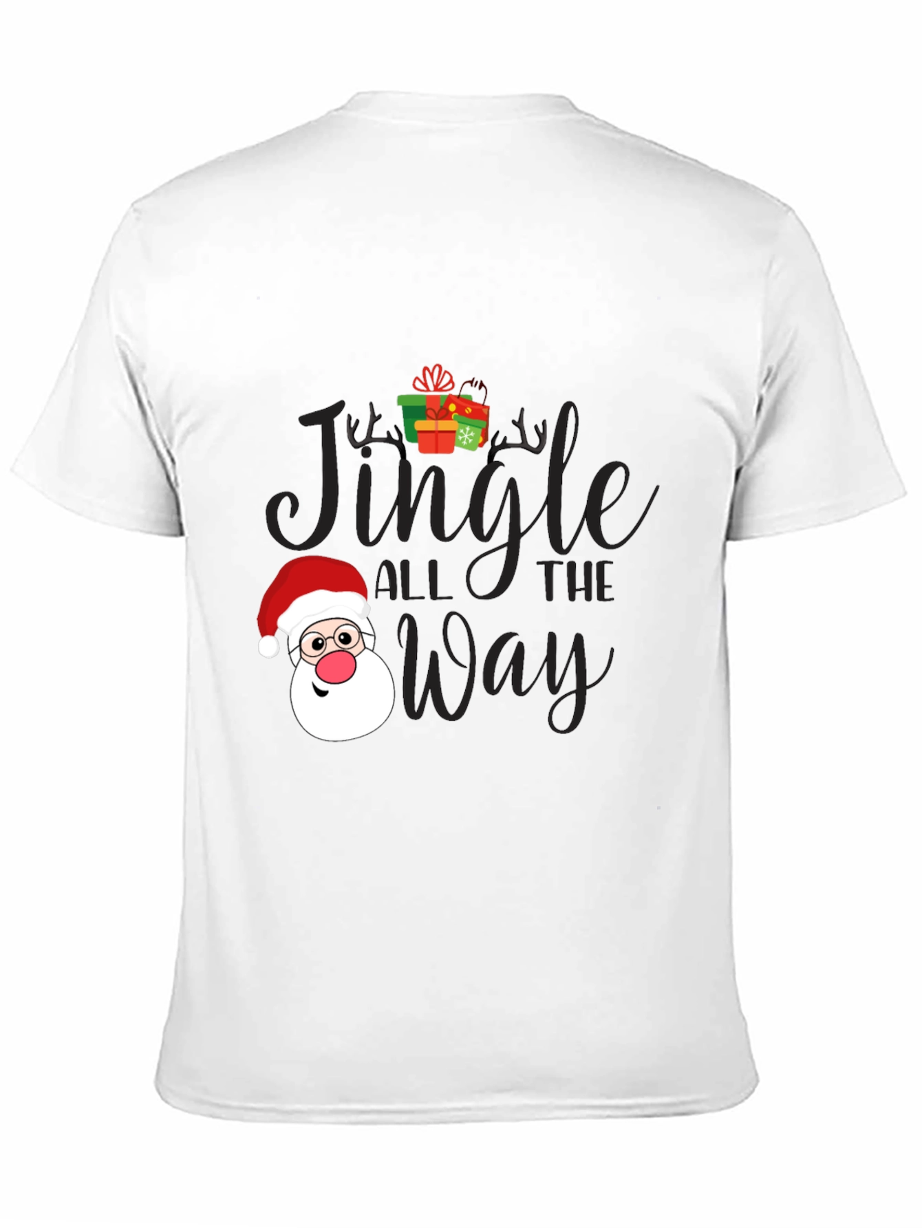 Jingle All The Way Santa Christmas T-Shirt