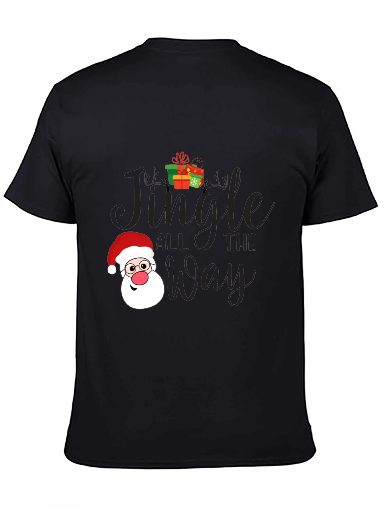 Jingle All The Way Santa Christmas T-Shirt