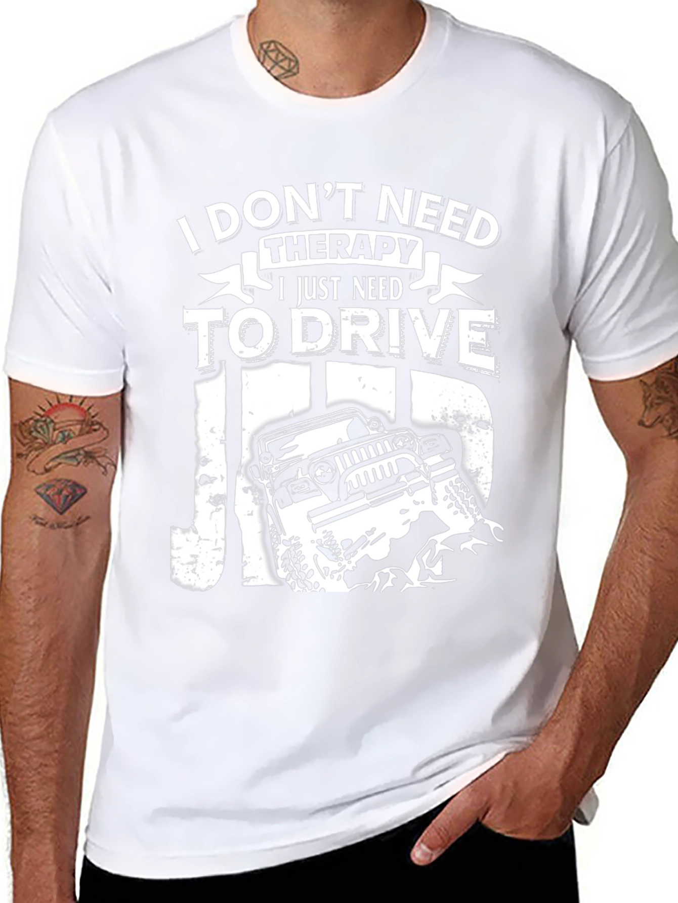 Jeep Therapy Graphic Tee
