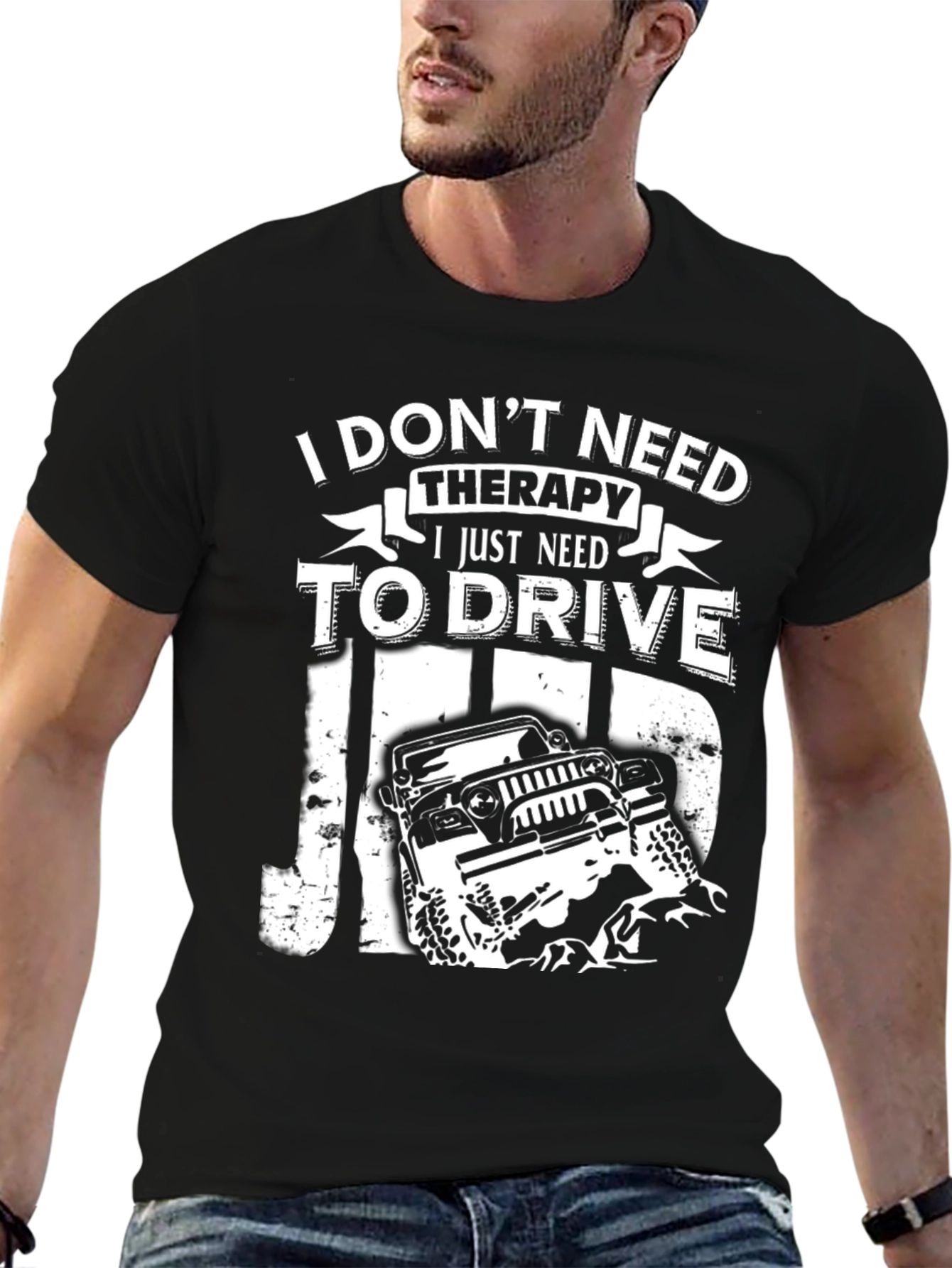 Jeep Therapy Graphic Tee