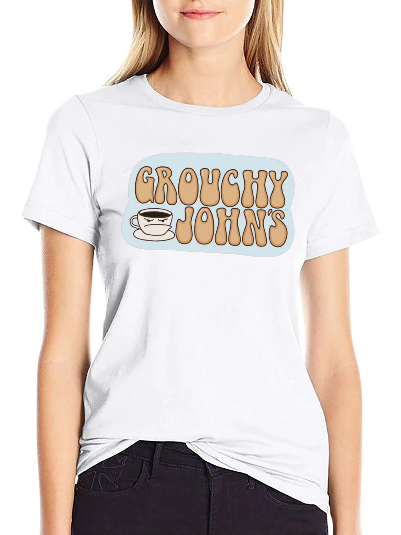 Grouchy Johns Coffee T-Shirt