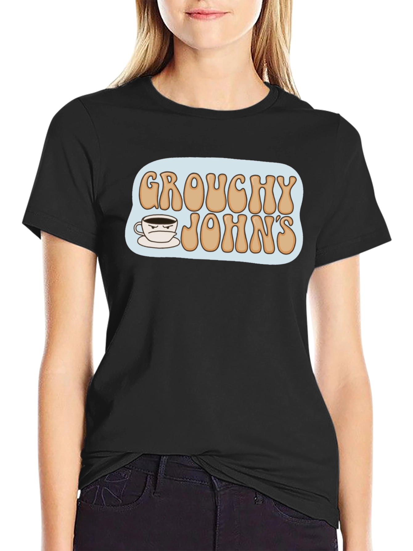Grouchy Johns Coffee T-Shirt