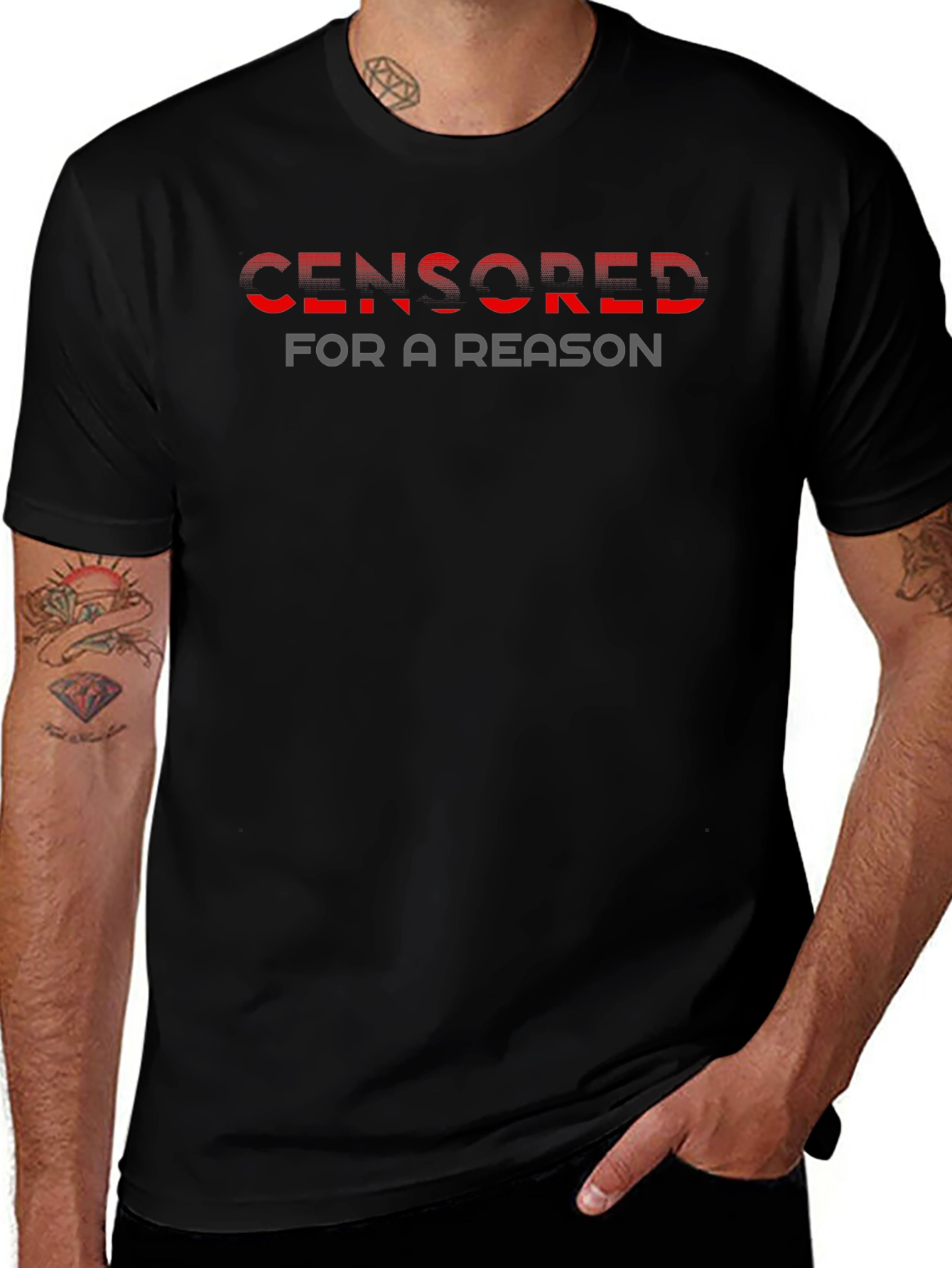 Censored For A Reason Graphic T-Shirt