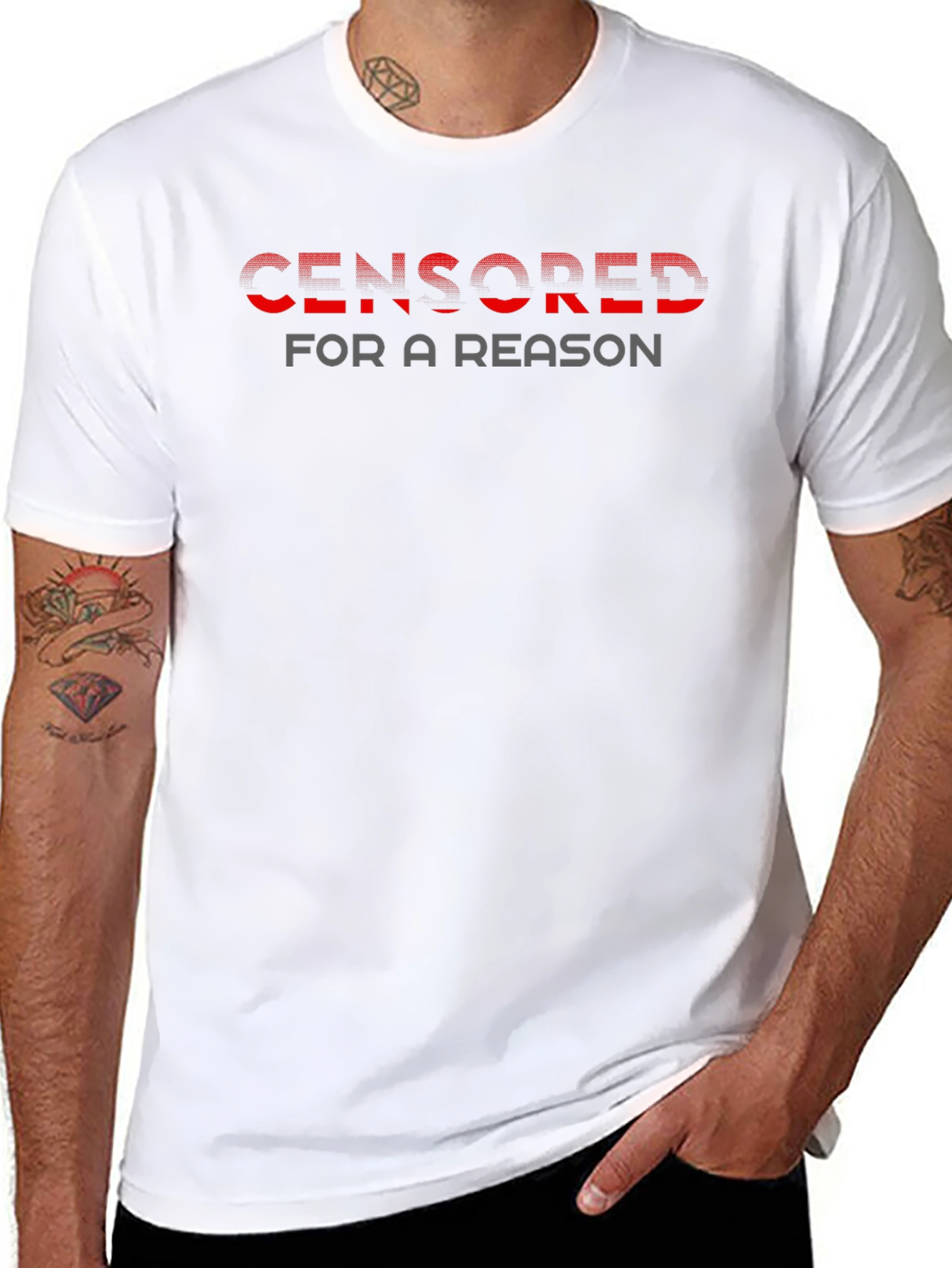 Censored For A Reason Graphic T-Shirt