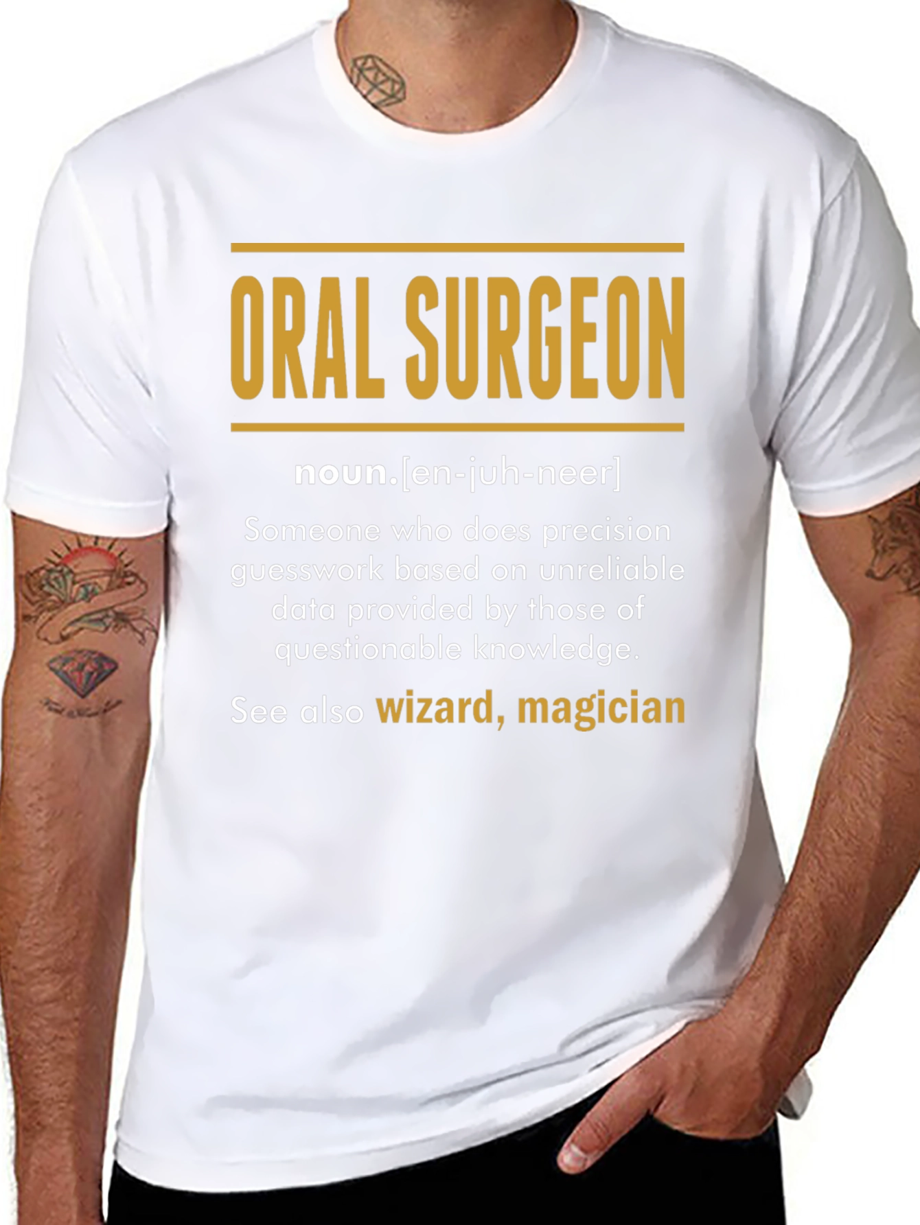 Oral Surgeon Definition T-Shirt - Funny Medical Gift