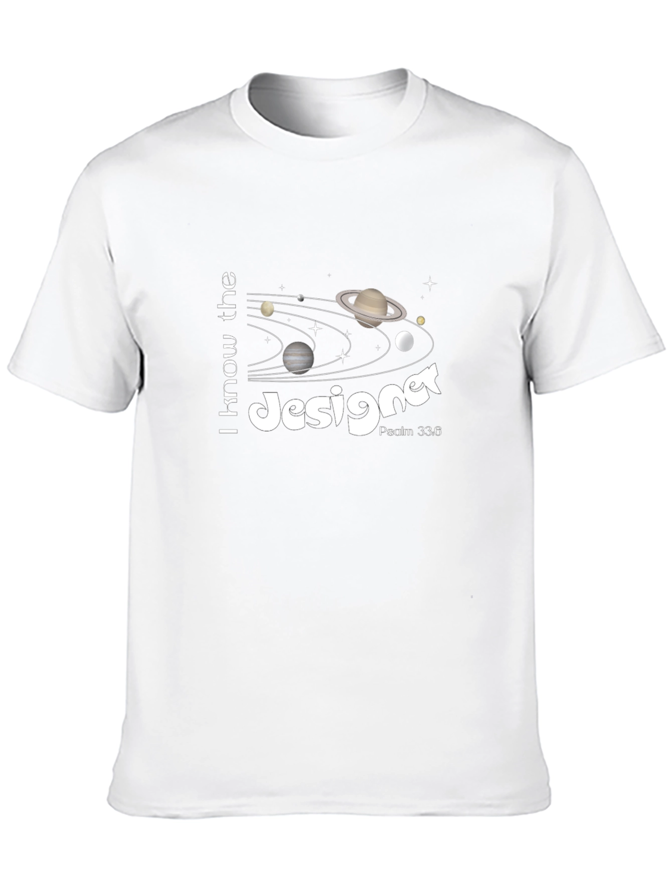 I Know the Designer Galaxy T-Shirt