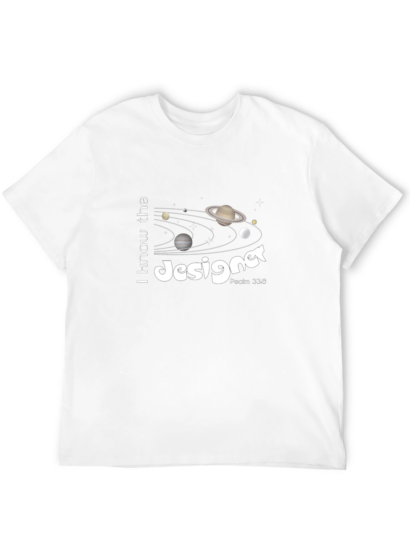 I Know the Designer Galaxy T-Shirt