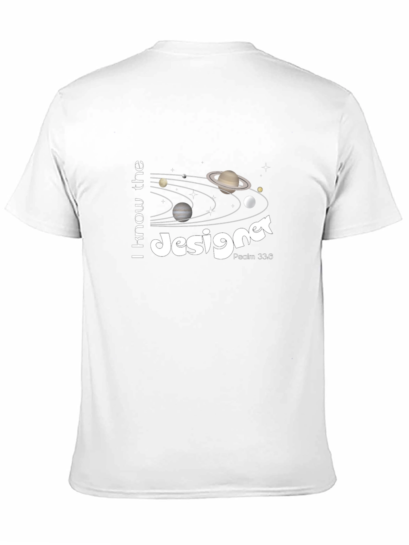 I Know the Designer Galaxy T-Shirt