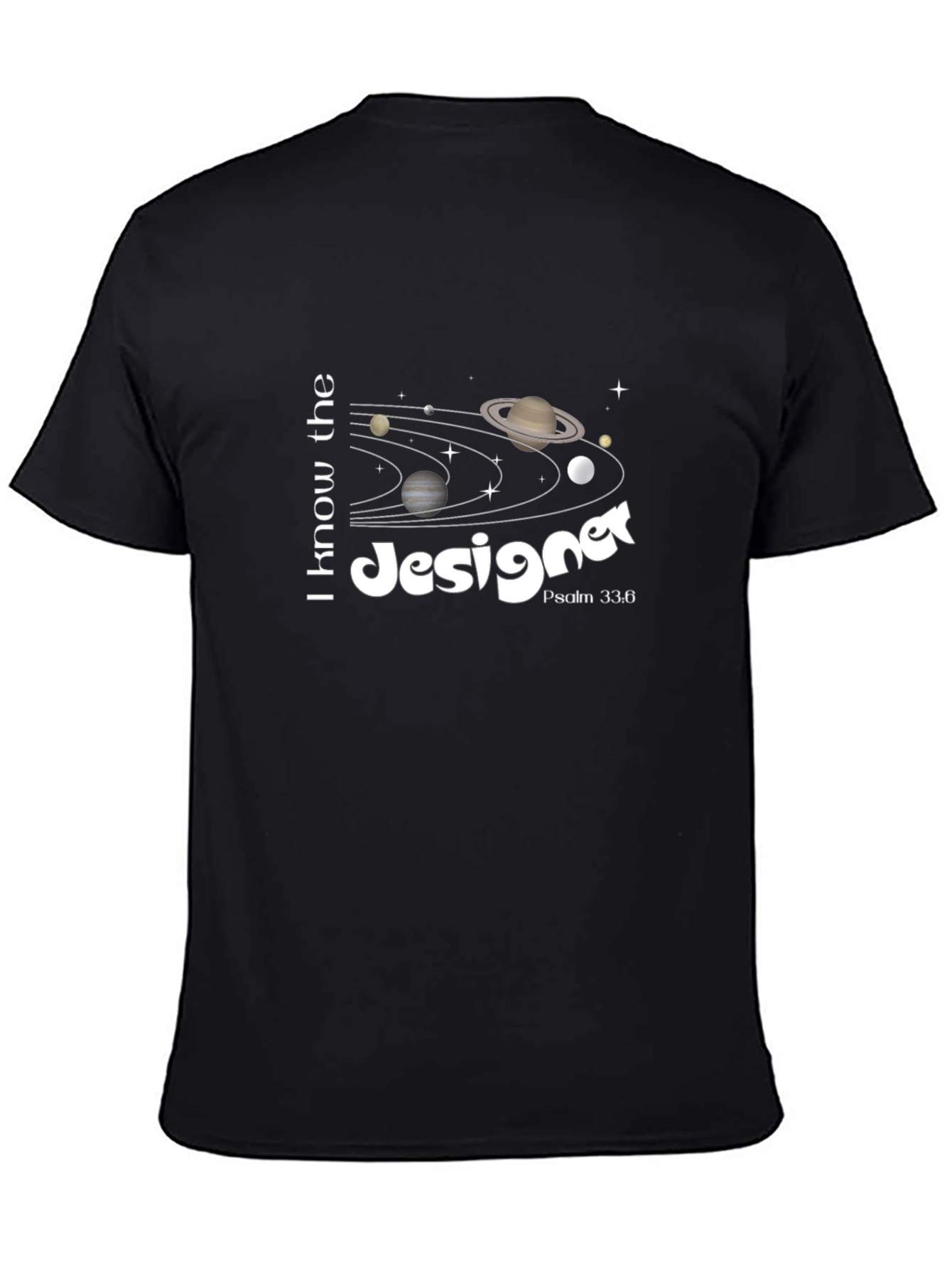 I Know the Designer Galaxy T-Shirt