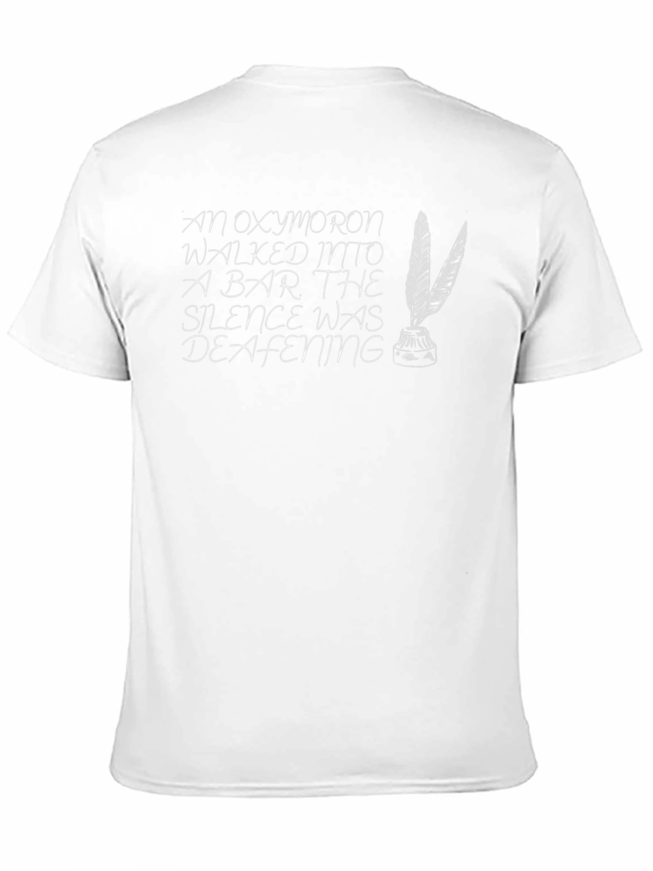 Oxymoron Silence Deafening Graphic Tee - Black