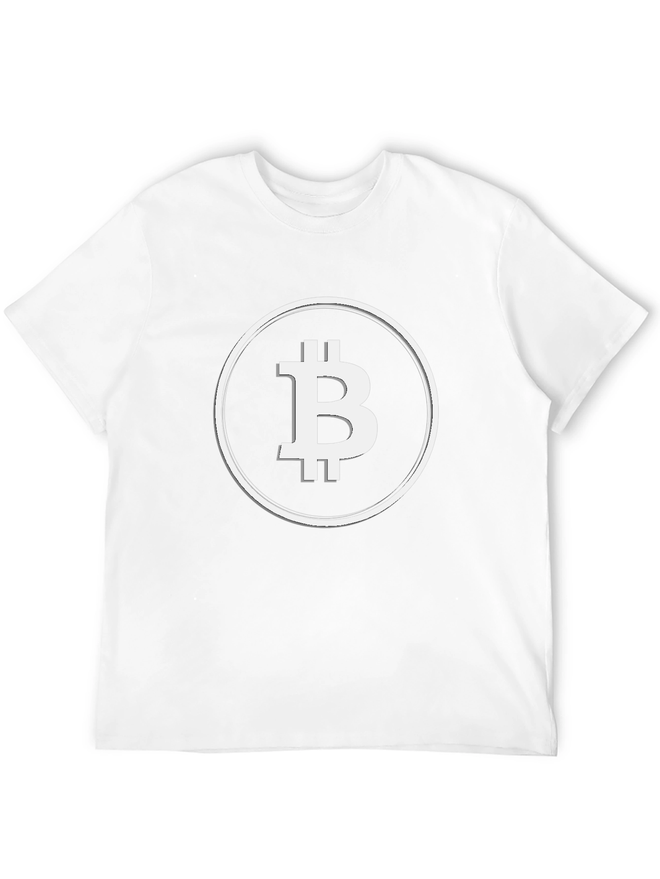 Bitcoin Logo Graphic Tee - Black