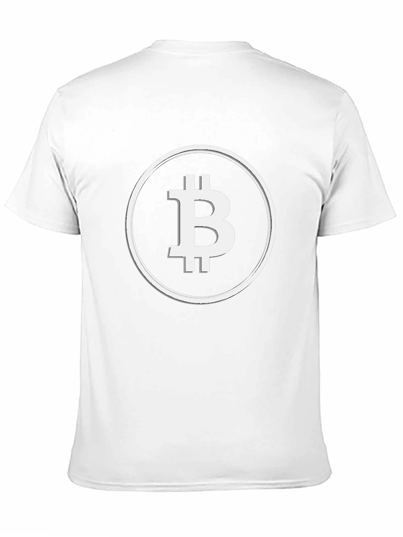 Bitcoin Logo Graphic Tee - Black
