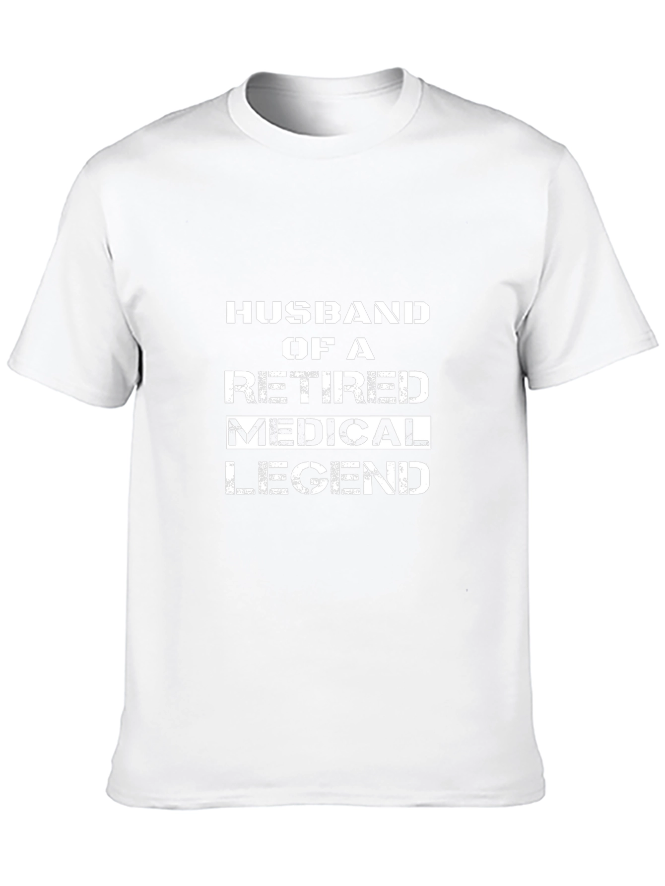 Husband of a Retired Medical Legend T-Shirt - Black