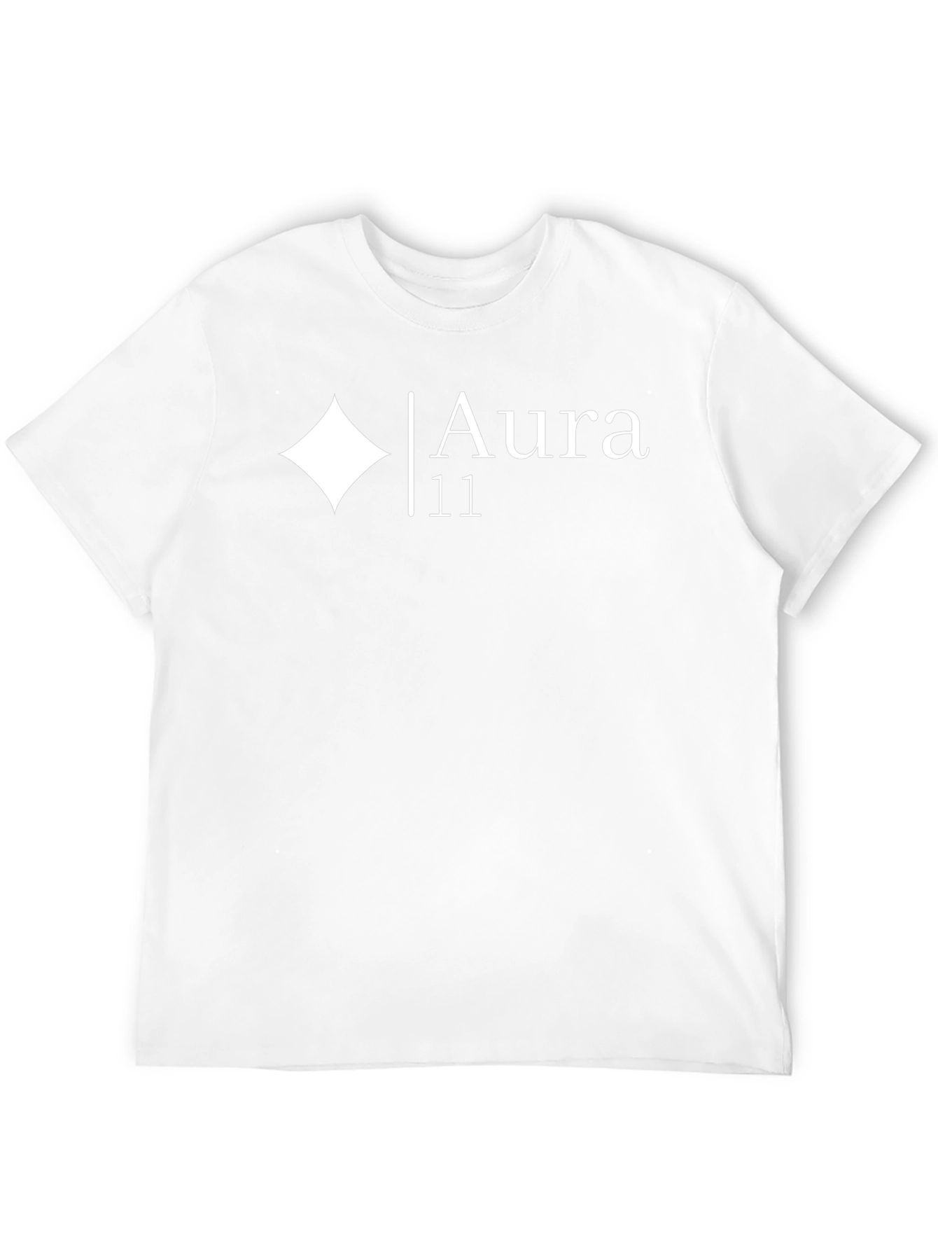 Aura 11 Graphic Tee - Stylish Black T-Shirt
