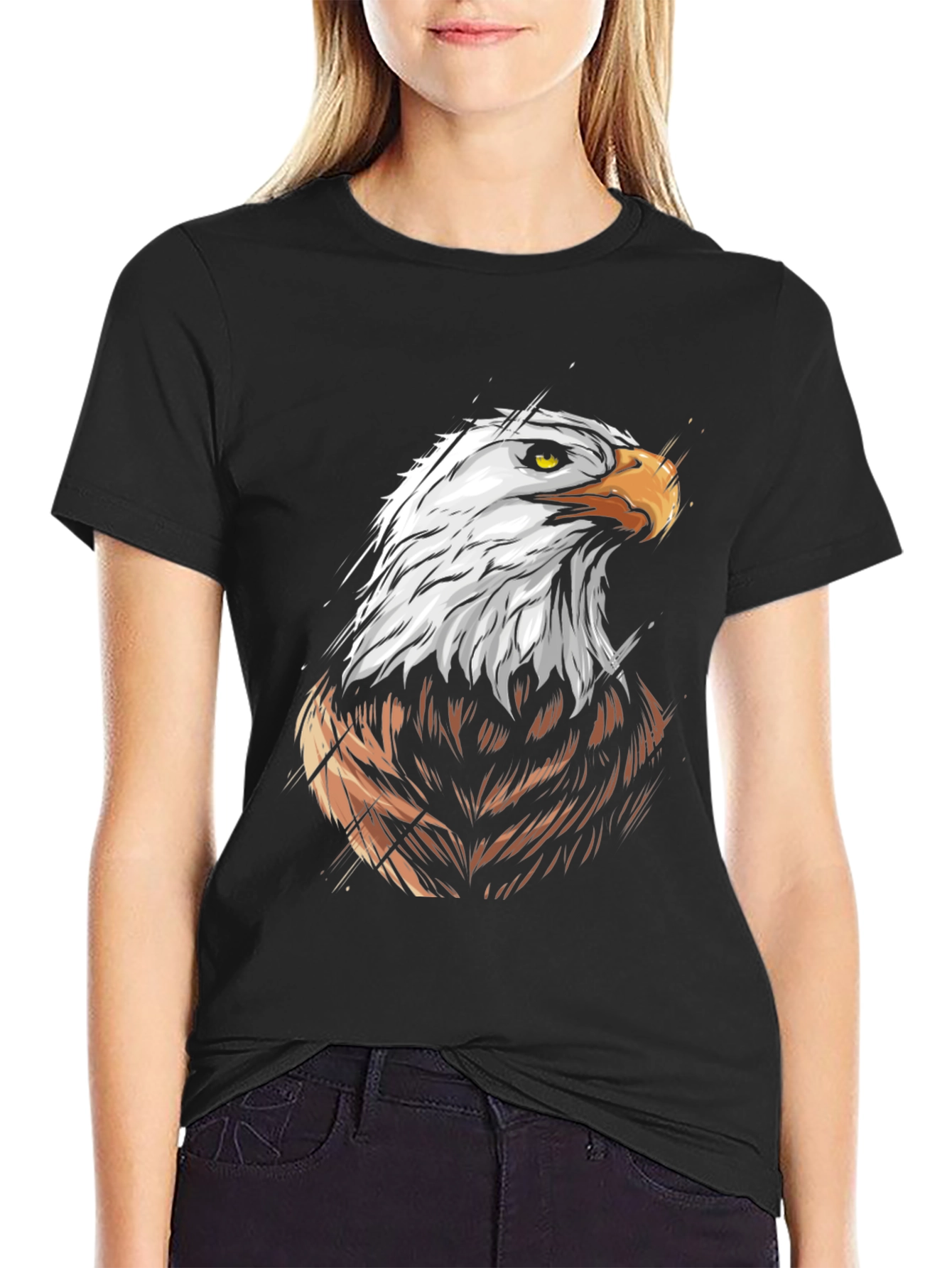 Bold Eagle Graphic T-Shirt