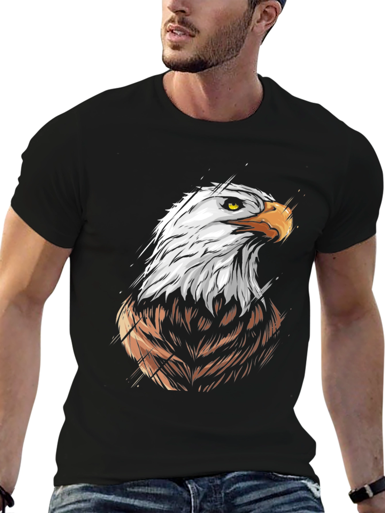 Bold Eagle Graphic T-Shirt