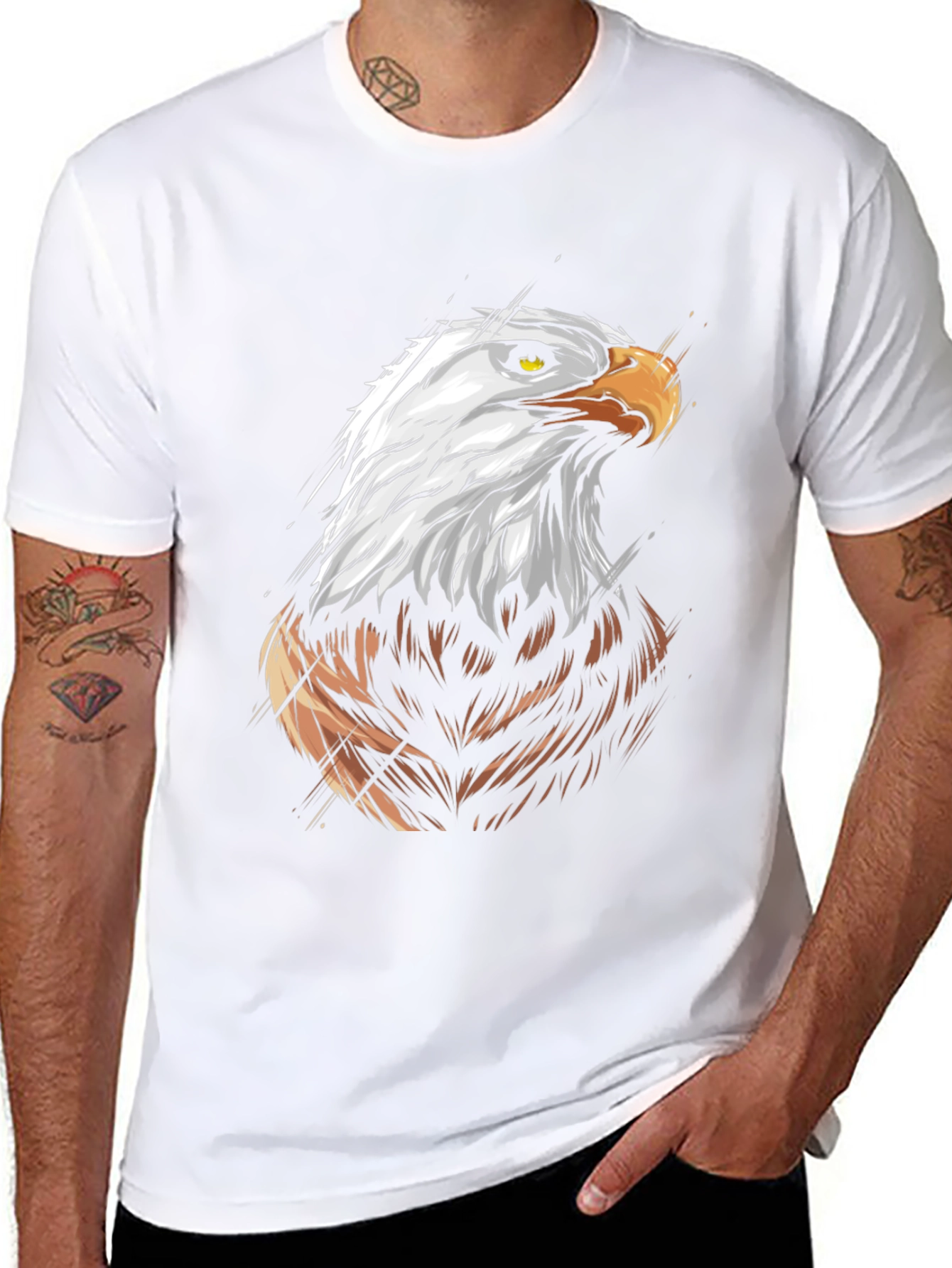 Bold Eagle Graphic T-Shirt