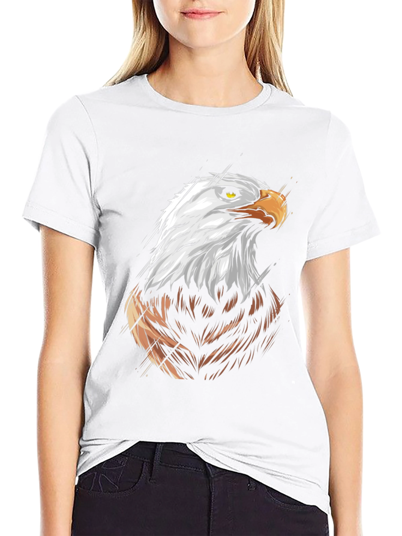 Bold Eagle Graphic T-Shirt