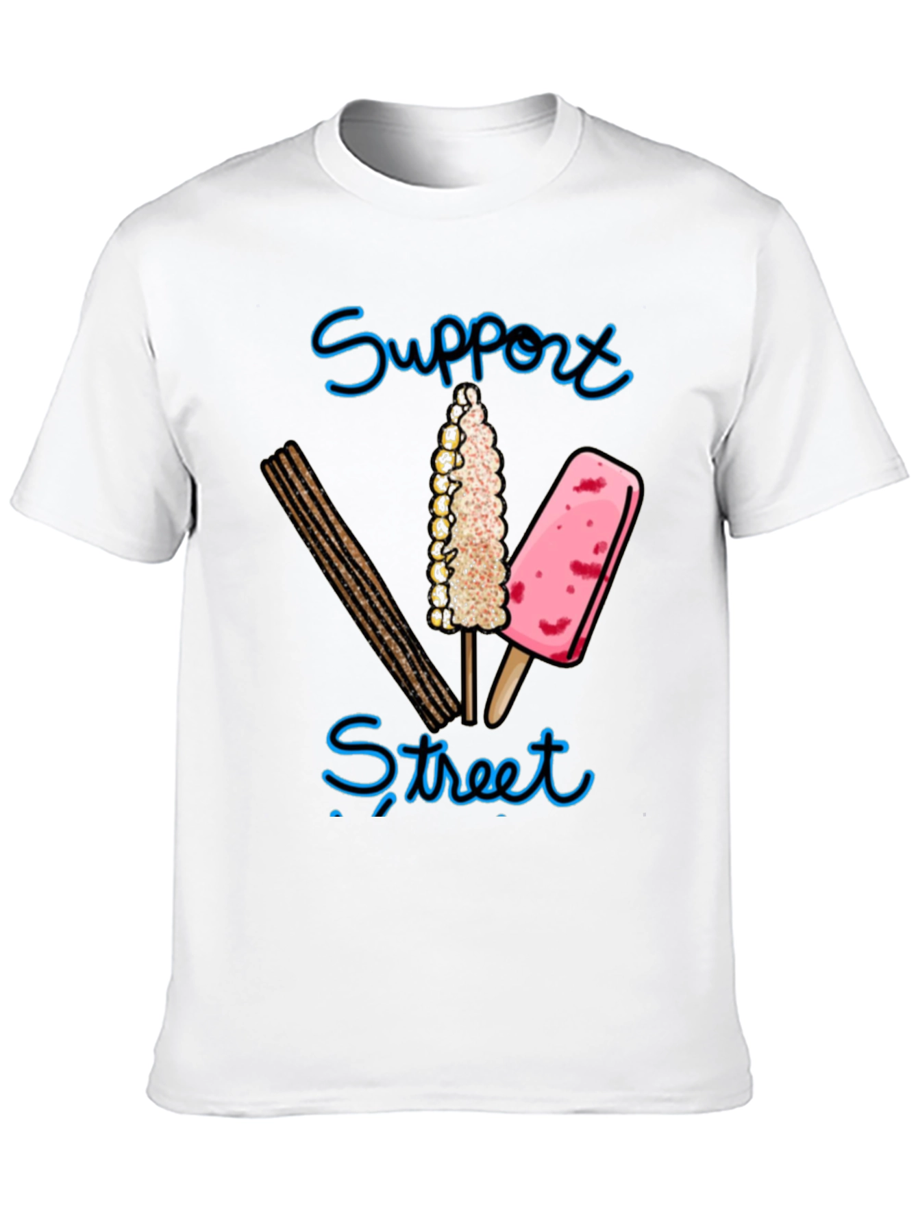 Support Street Vendors Graphic Tee