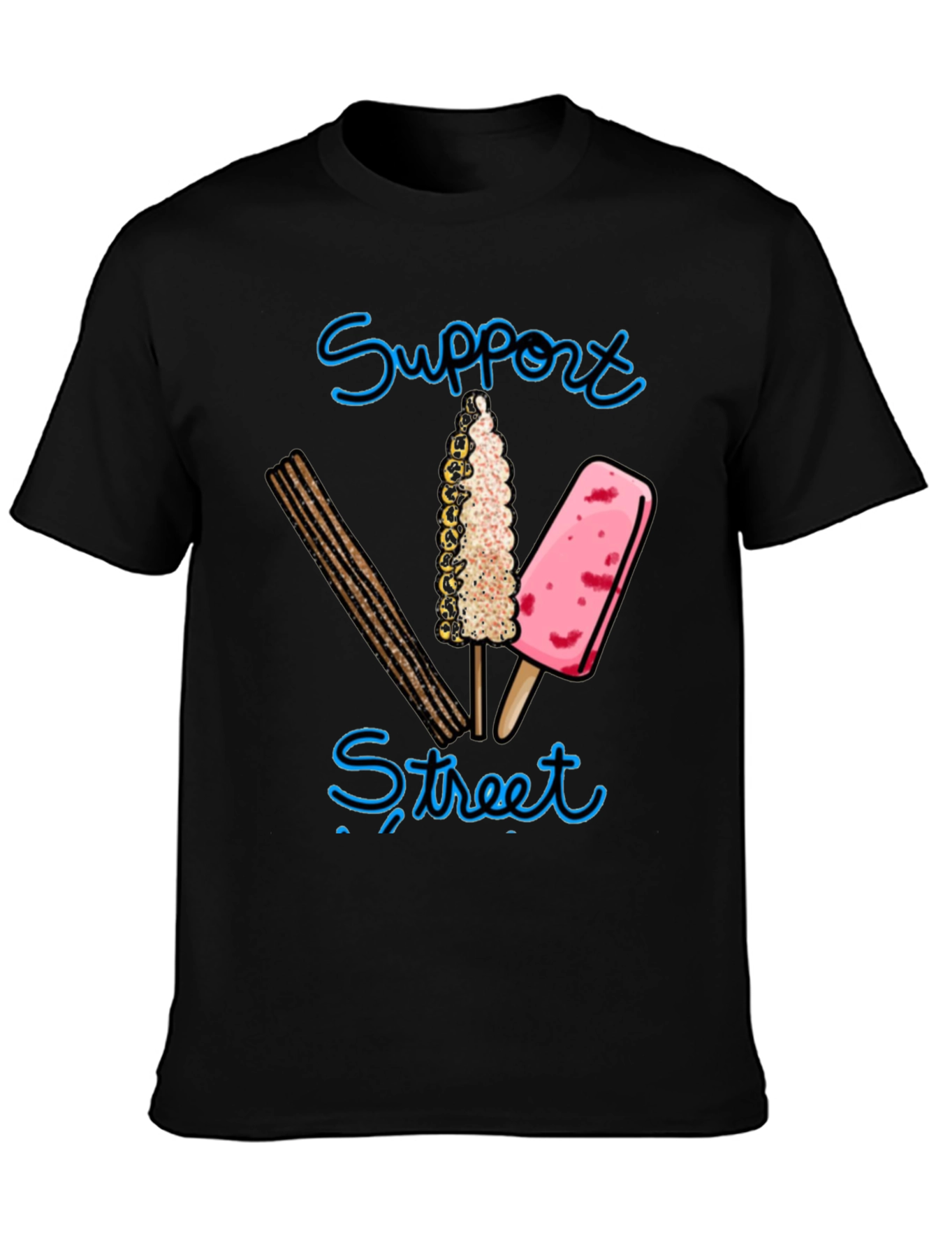 Support Street Vendors Graphic Tee