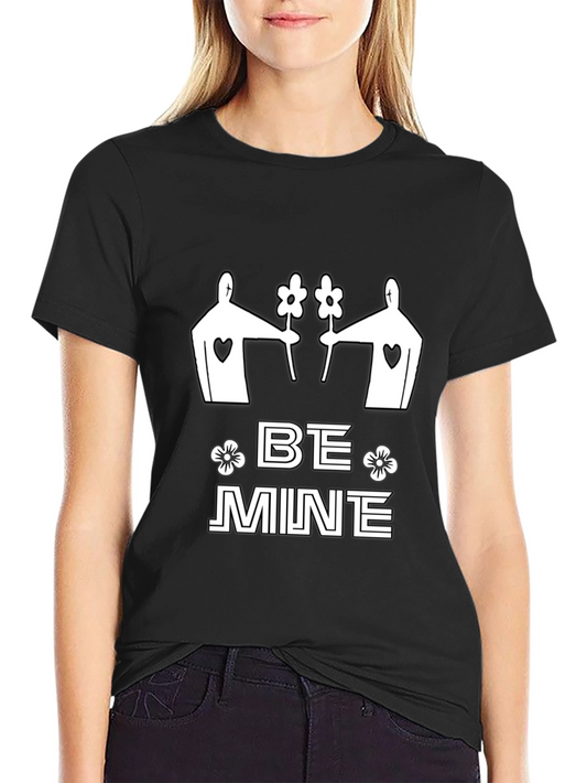 Be Mine Graphic T-Shirt - Black