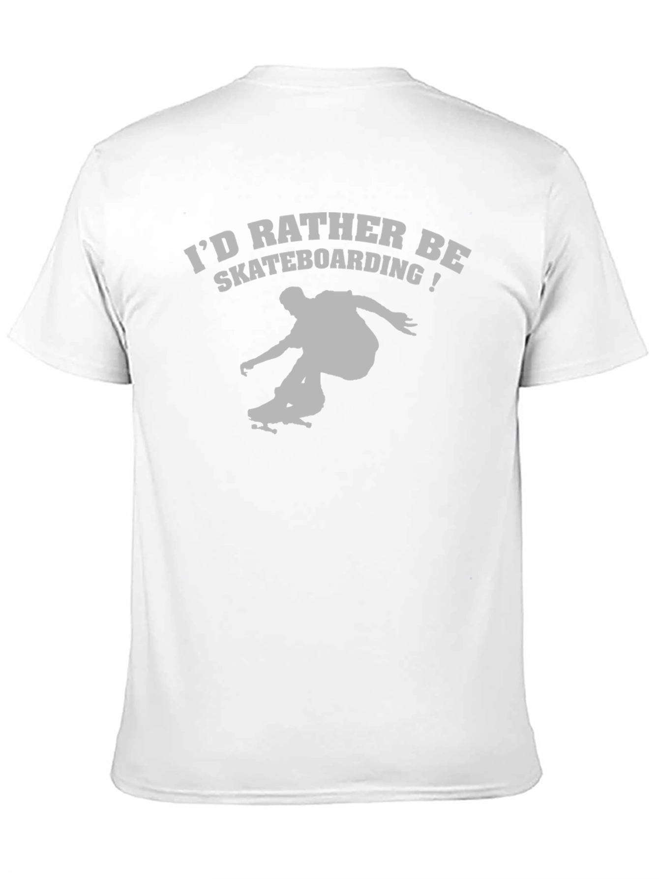 Skateboarding T-Shirt - Black Graphic Tee