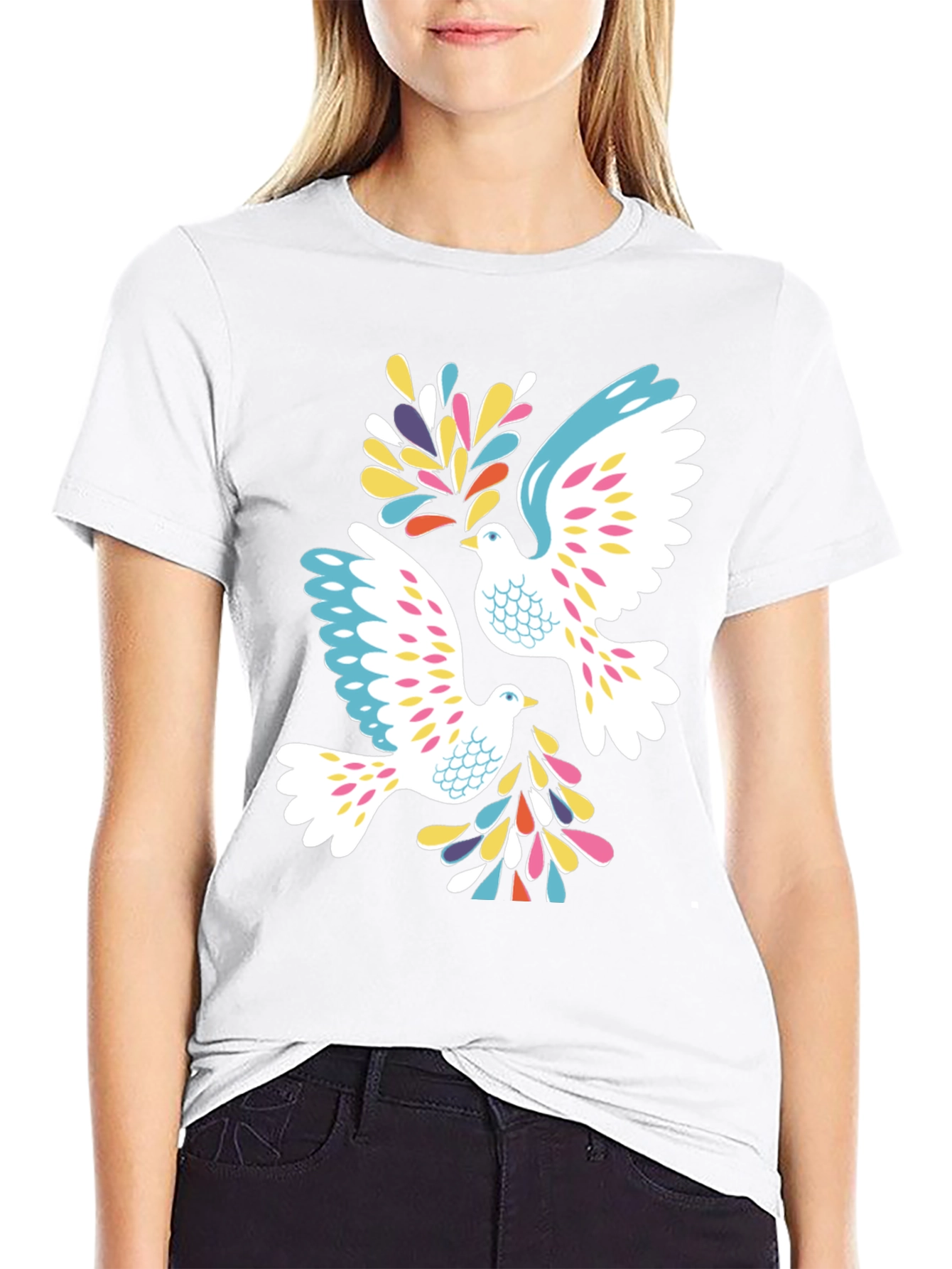 Dove Graphic Tee - Peace & Harmony Shirt