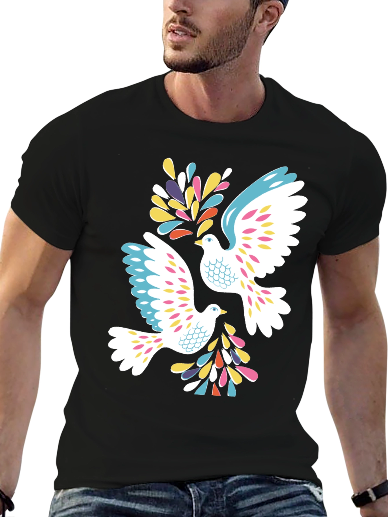 Dove Graphic Tee - Peace & Harmony Shirt