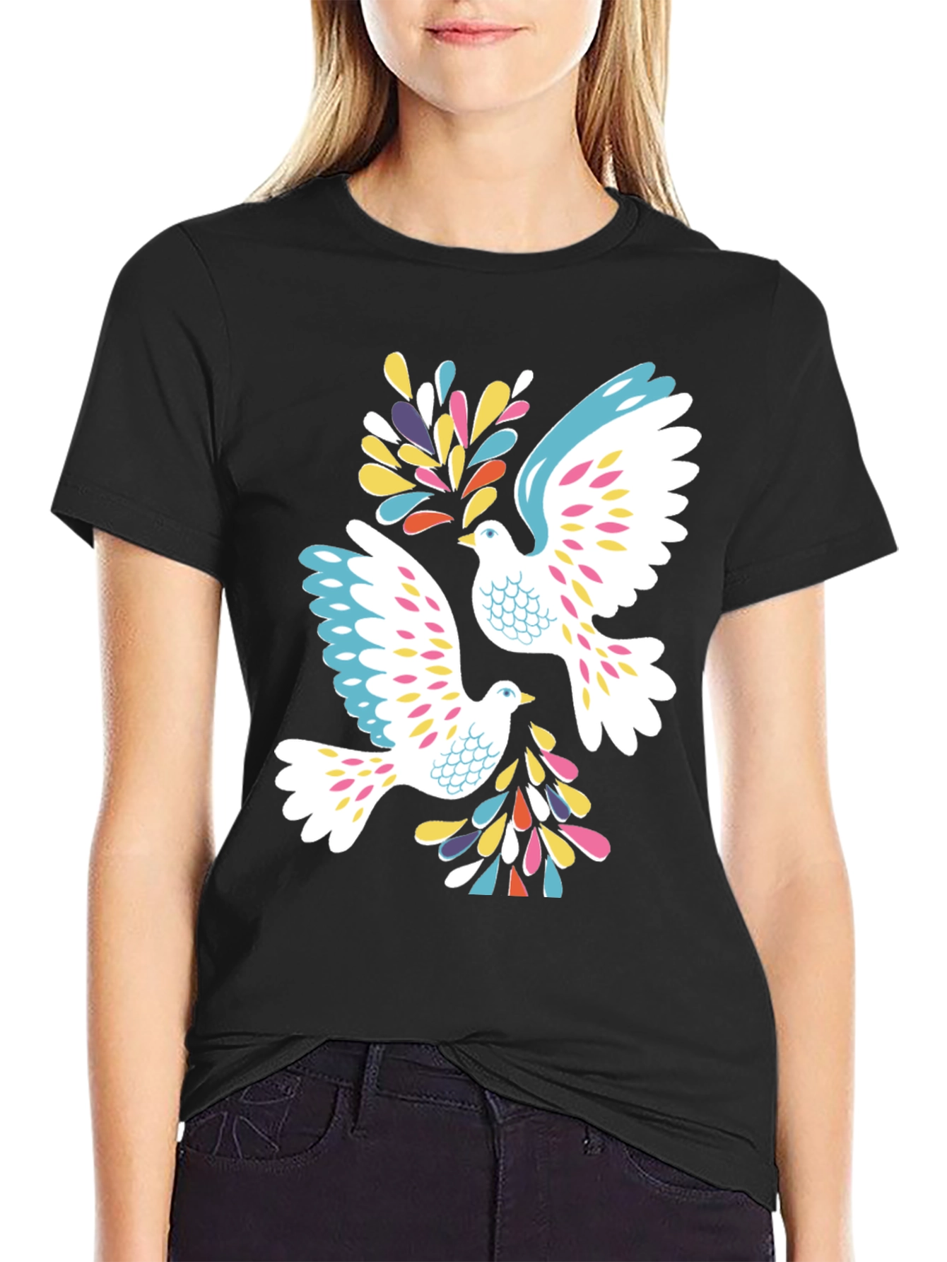 Dove Graphic Tee - Peace & Harmony Shirt