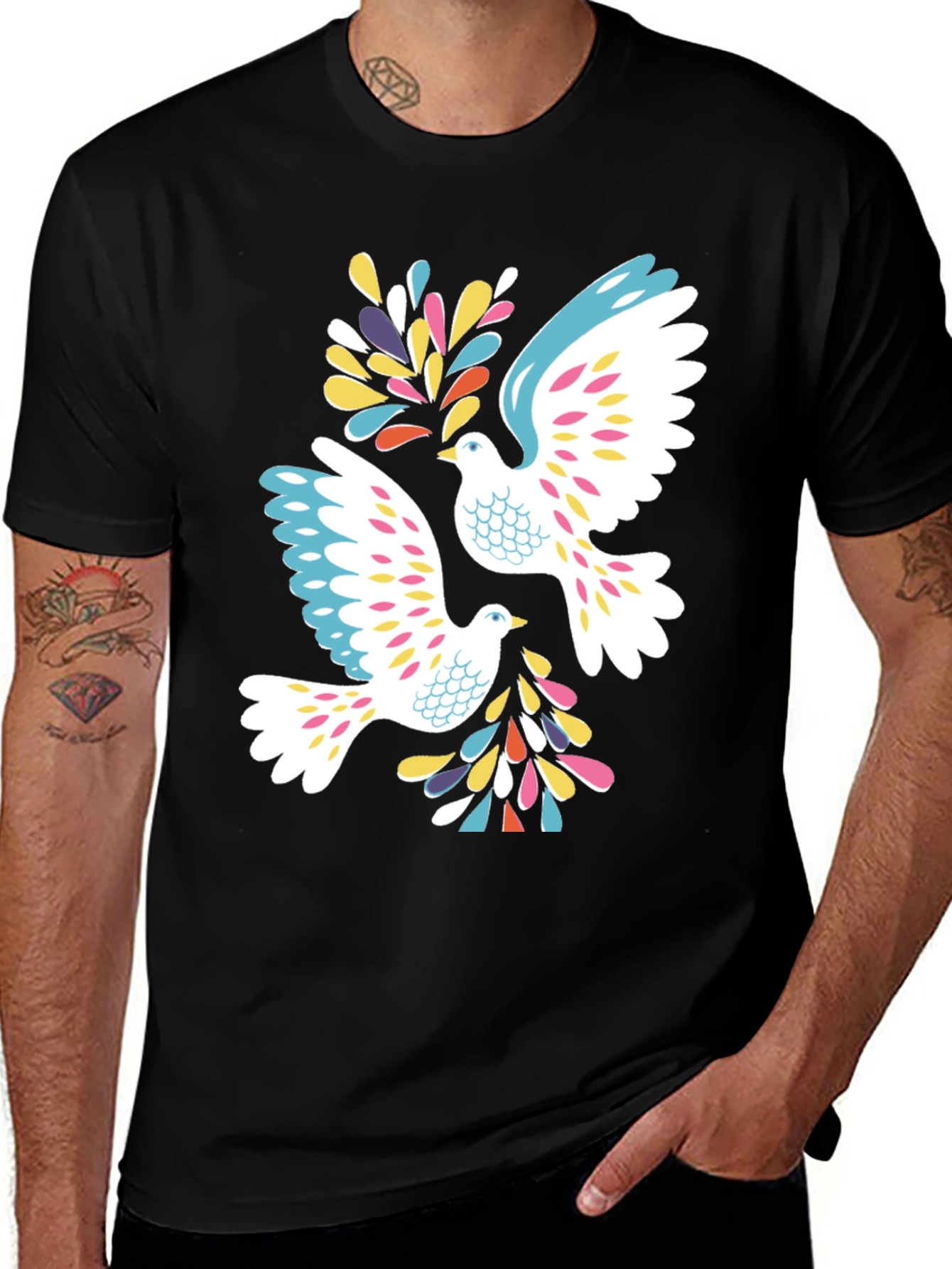 Dove Graphic Tee - Peace & Harmony Shirt