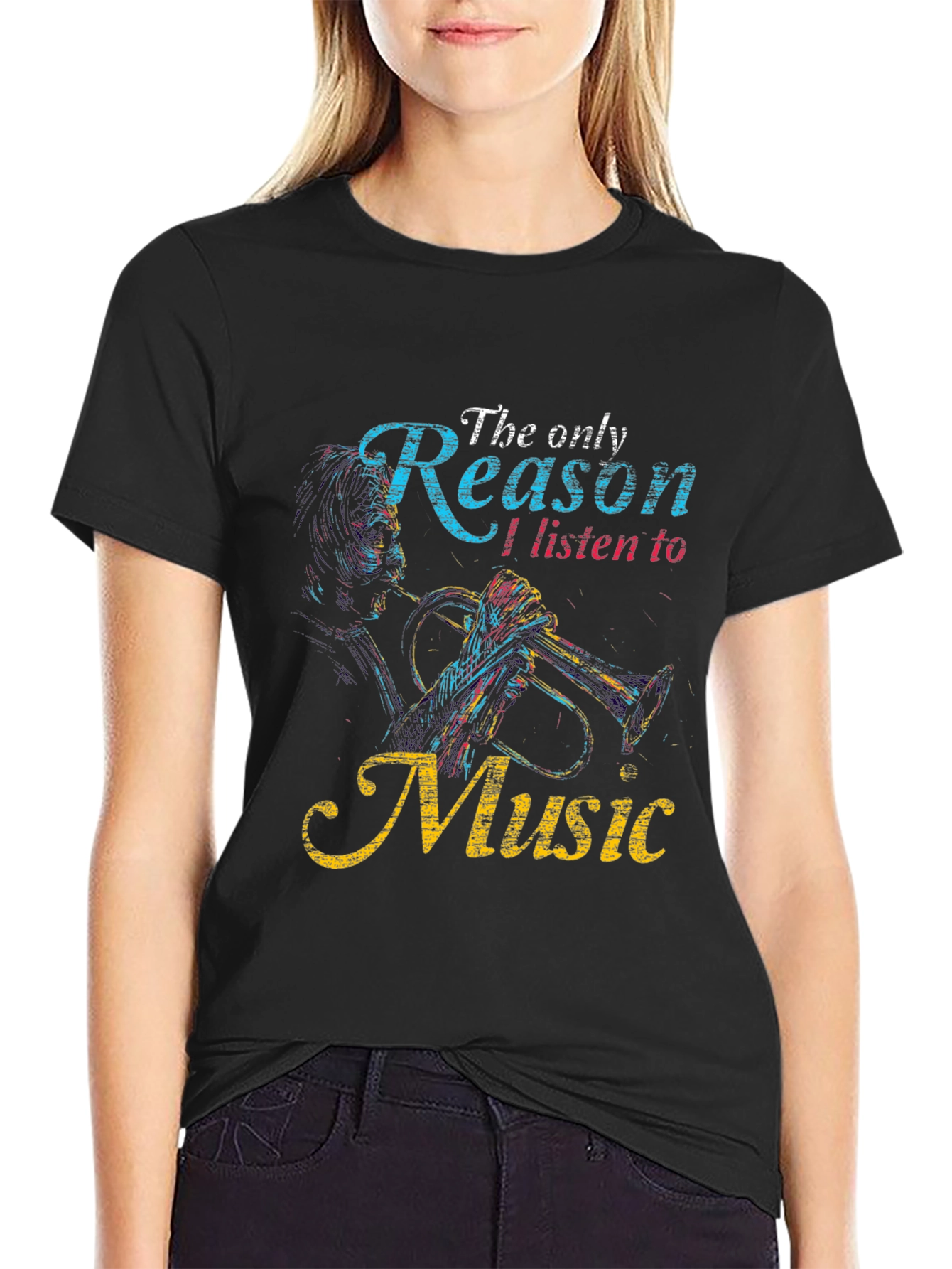 Music Lover T-Shirt: The Only Reason