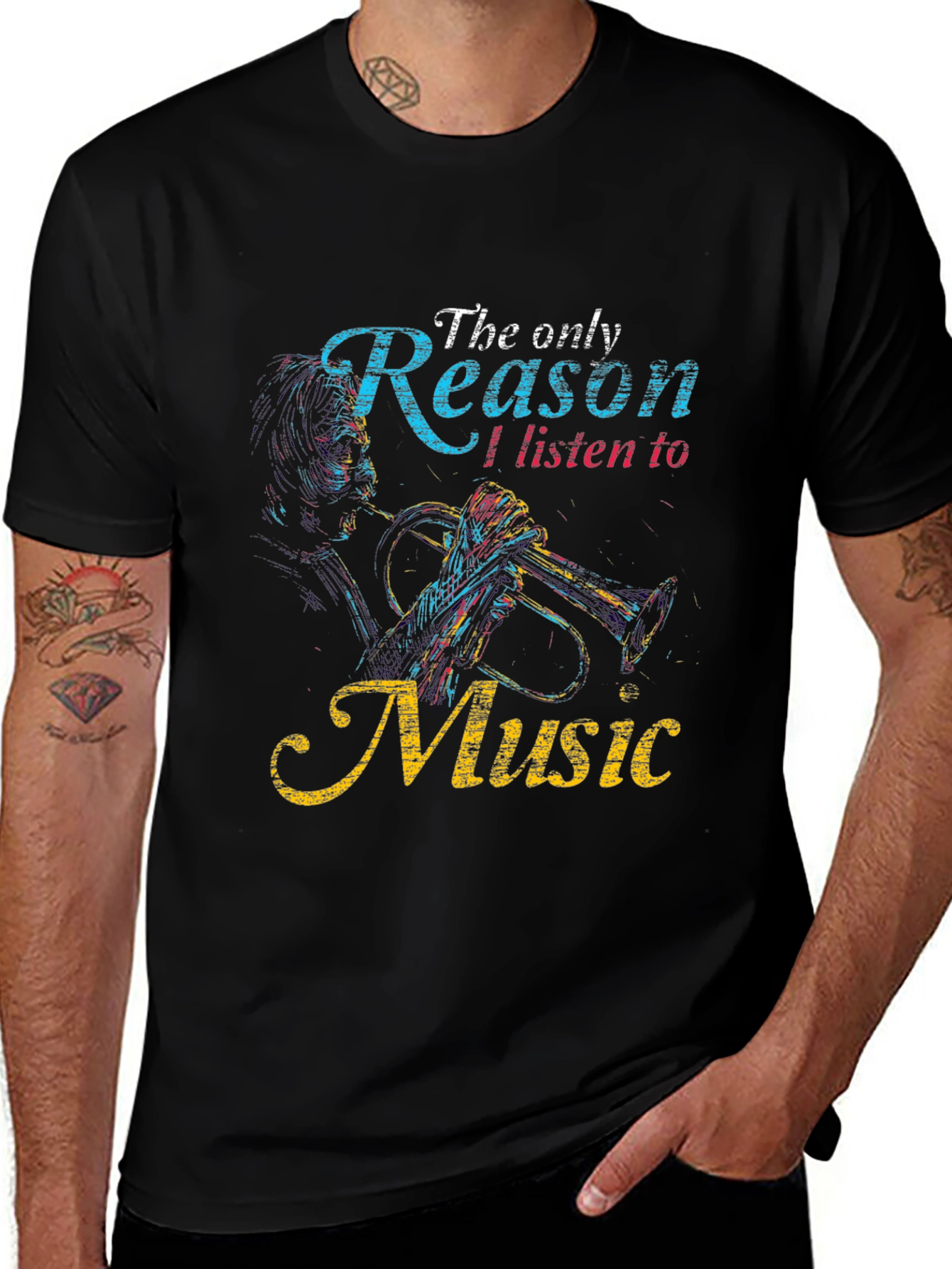 Music Lover T-Shirt: The Only Reason