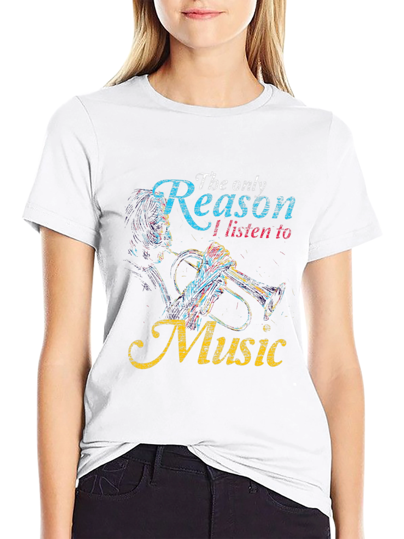 Music Lover T-Shirt: The Only Reason