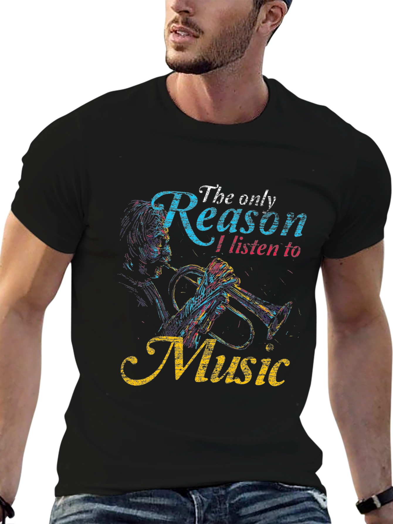 Music Lover T-Shirt: The Only Reason