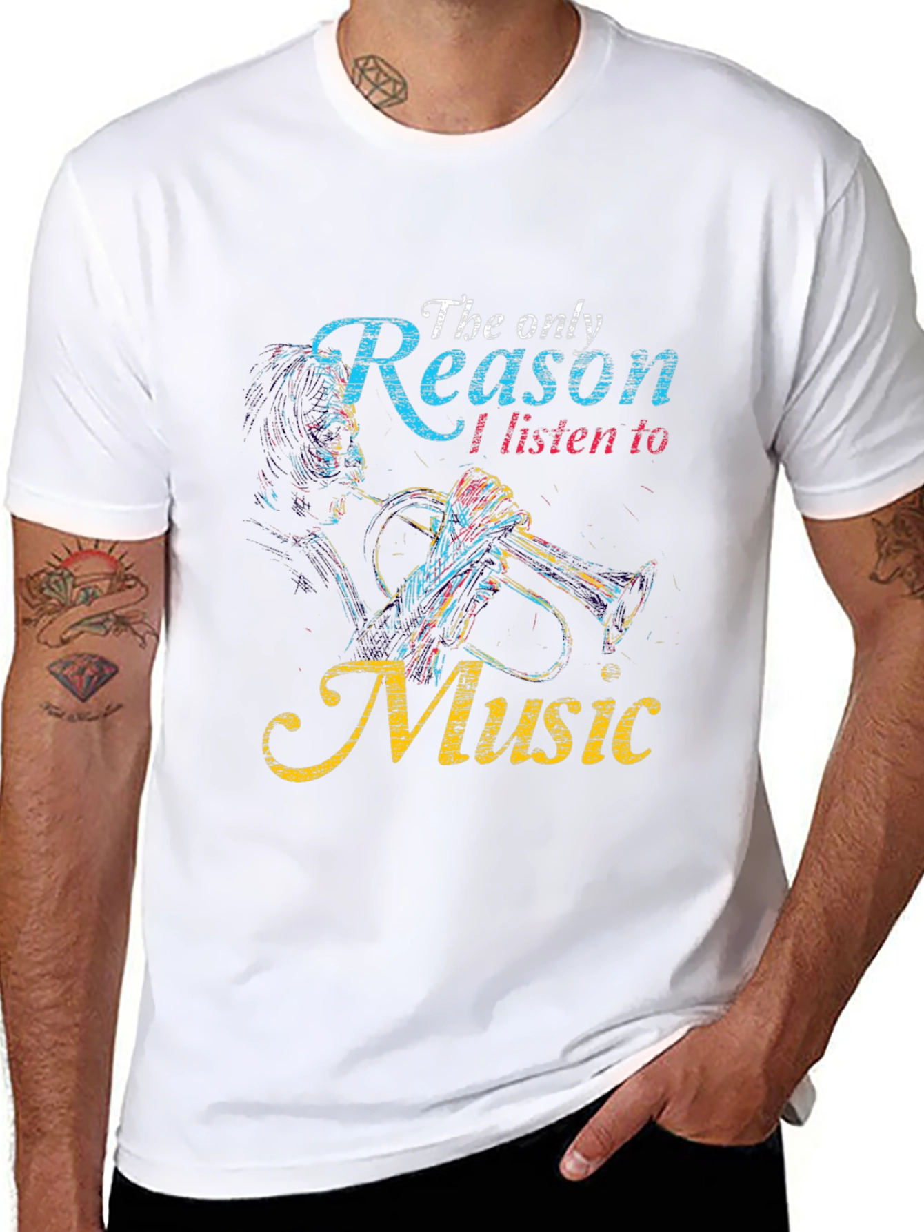 Music Lover T-Shirt: The Only Reason