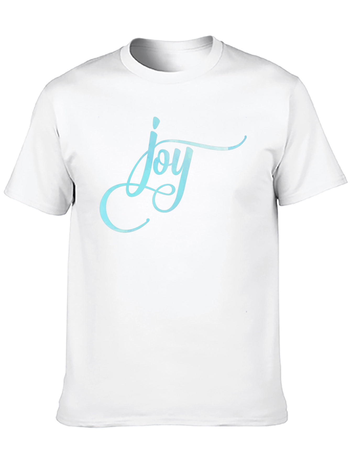 Joy Graphic Tee - Black Casual T-Shirt