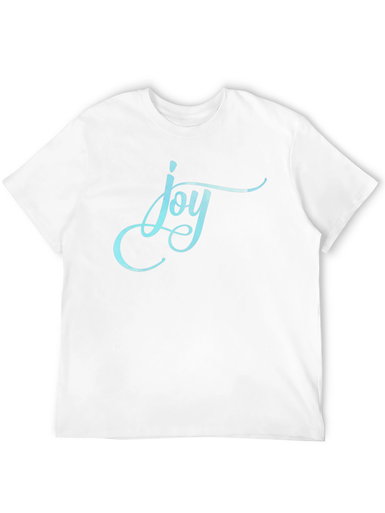 Joy Graphic Tee - Black Casual T-Shirt