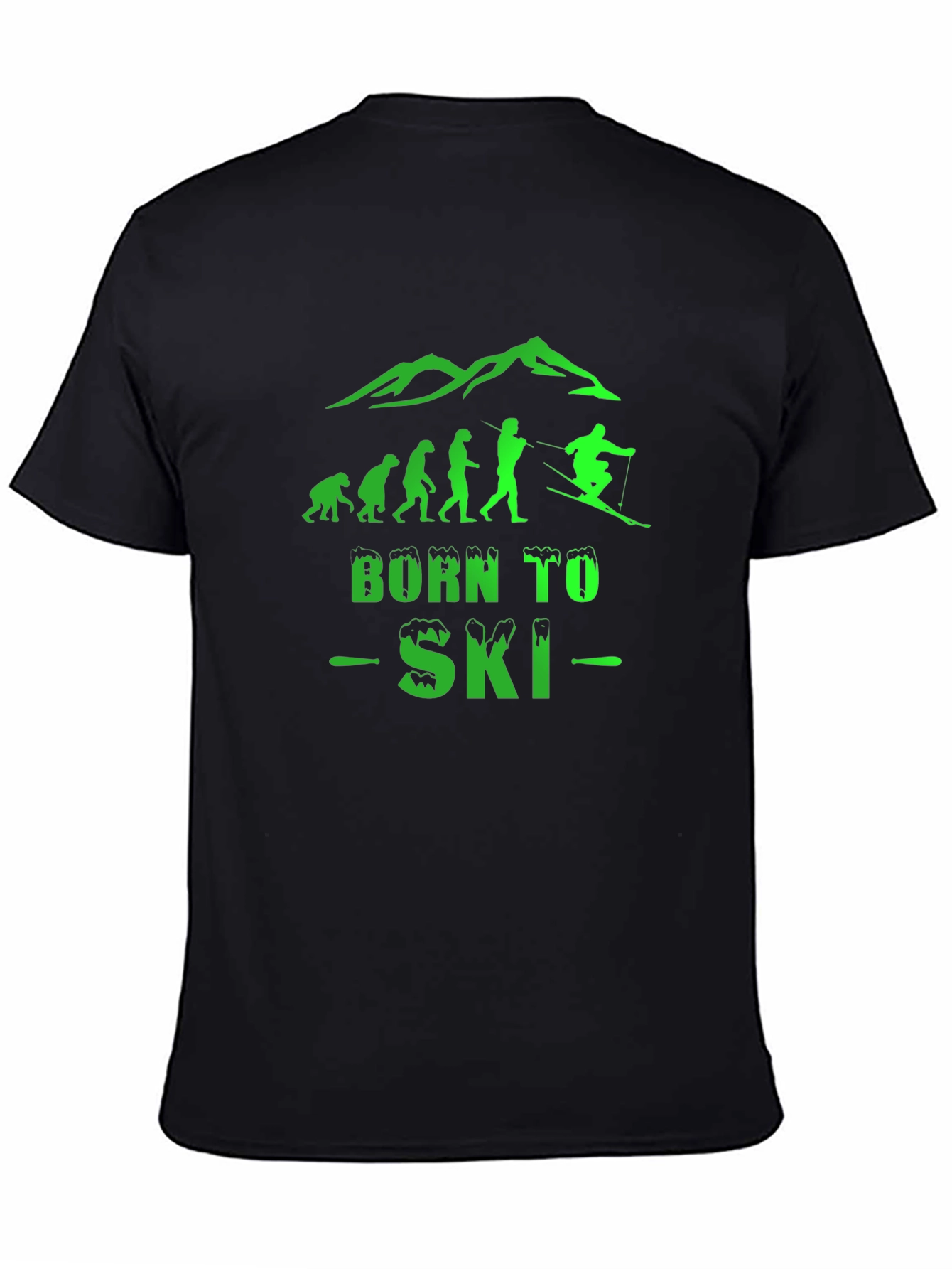 Born to Ski Evolution Graphic T-Shirt