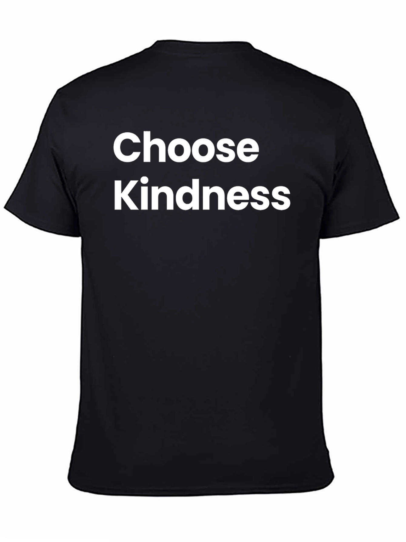 Choose Kindness Black T-Shirt - Inspirational Tee