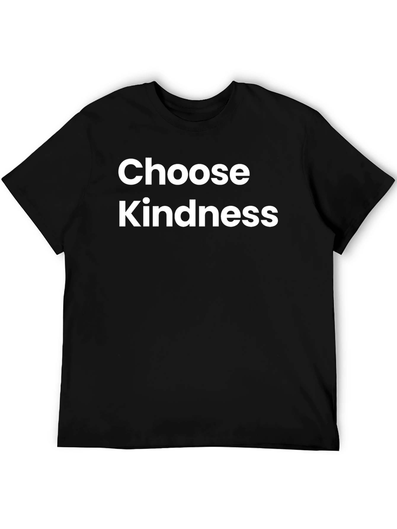 Choose Kindness Black T-Shirt - Inspirational Tee
